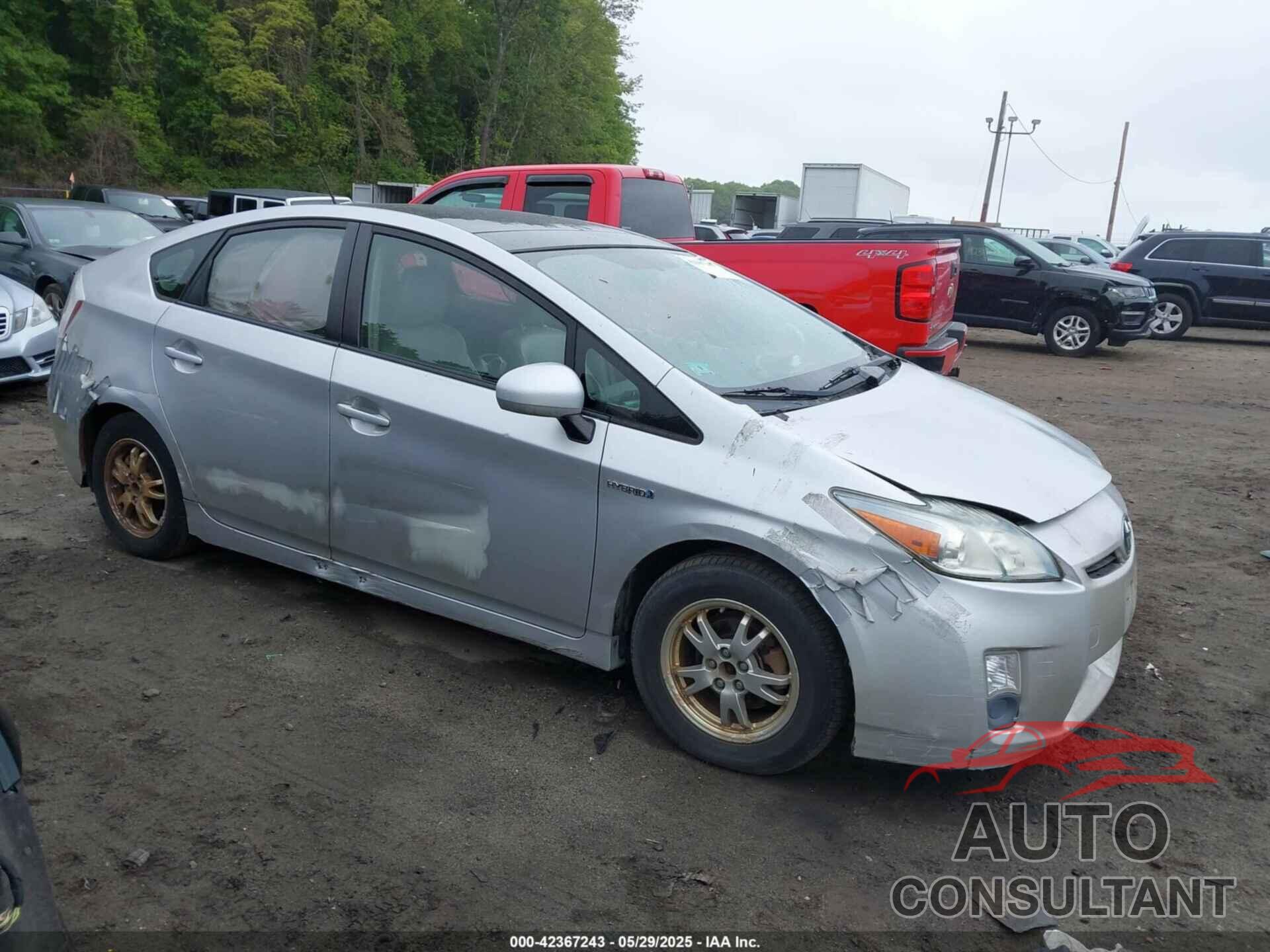 TOYOTA PRIUS 2010 - JTDKN3DU5A1062109