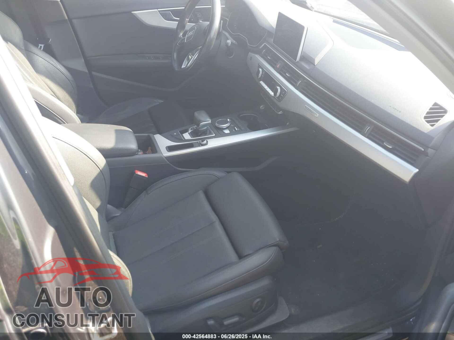 AUDI A4 ALLROAD 2017 - WA19NAF49HA042675