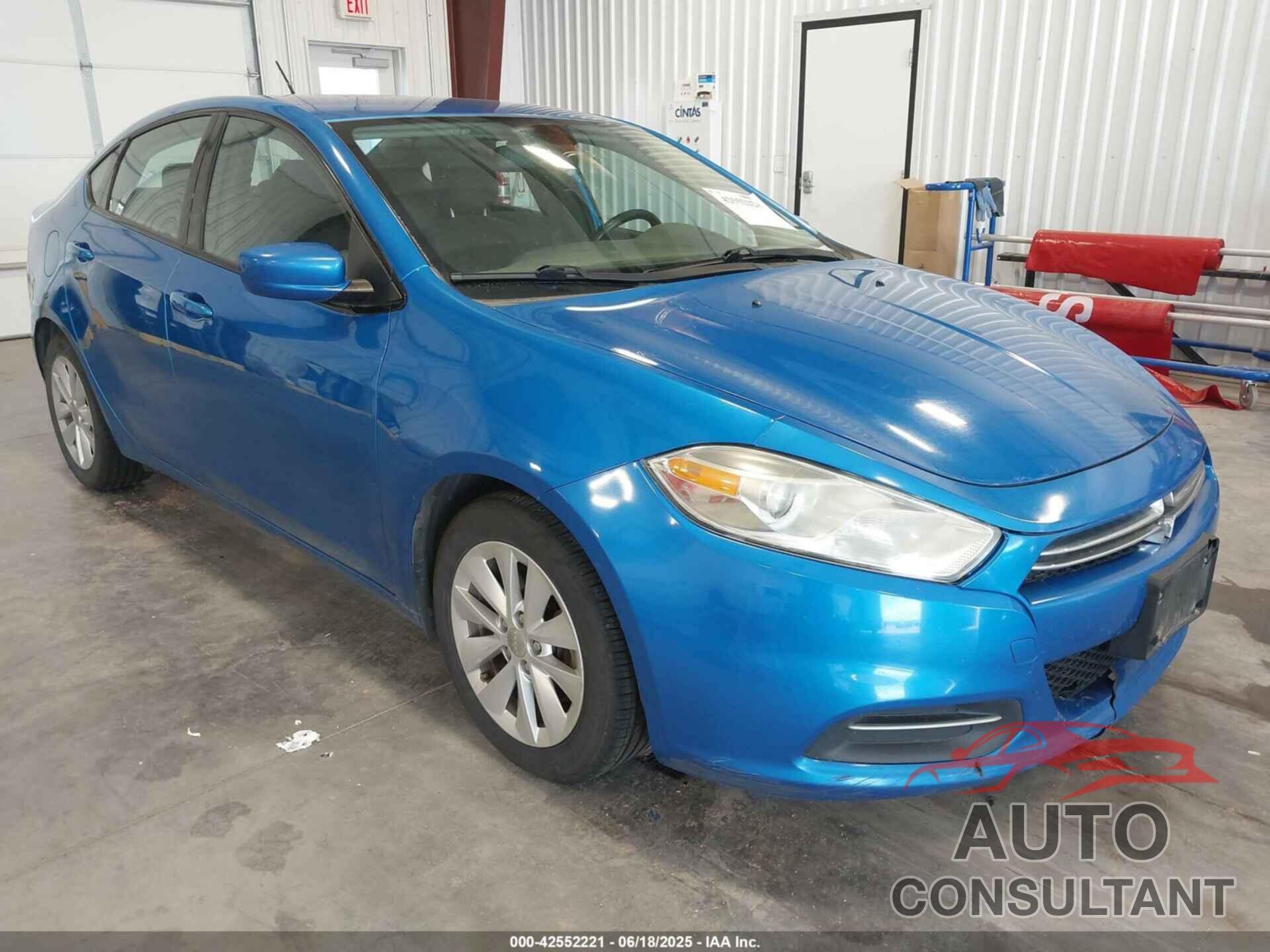 DODGE DART 2015 - 1C3CDFDH4FD405577