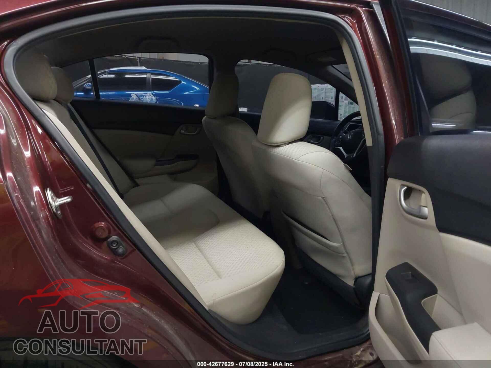HONDA CIVIC 2014 - 19XFB2F53EE017991
