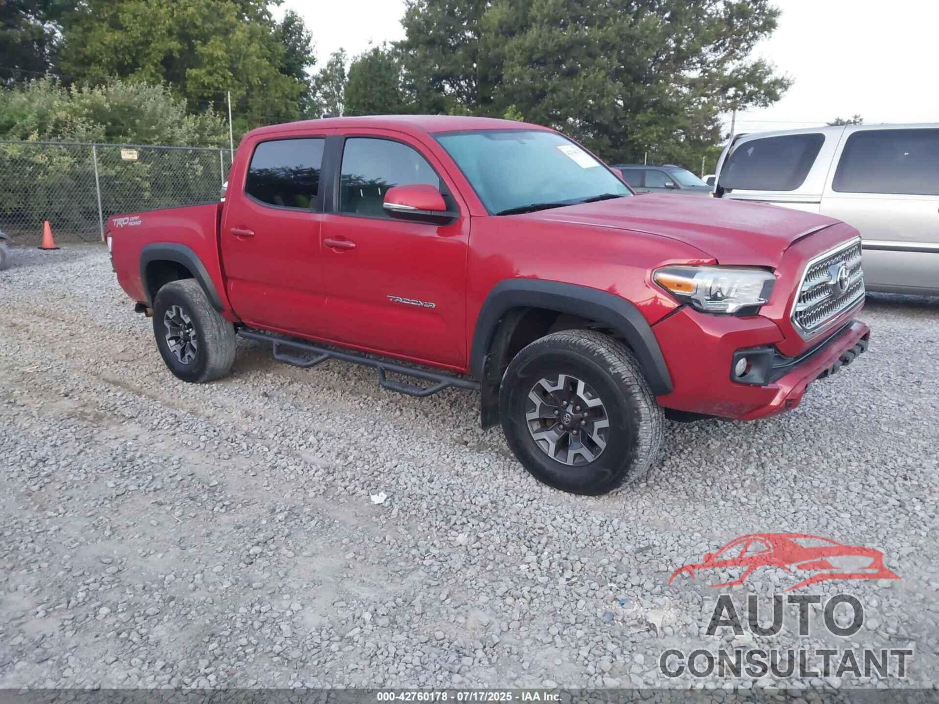 TOYOTA TACOMA 2016 - 5TFAZ5CN3GX005998
