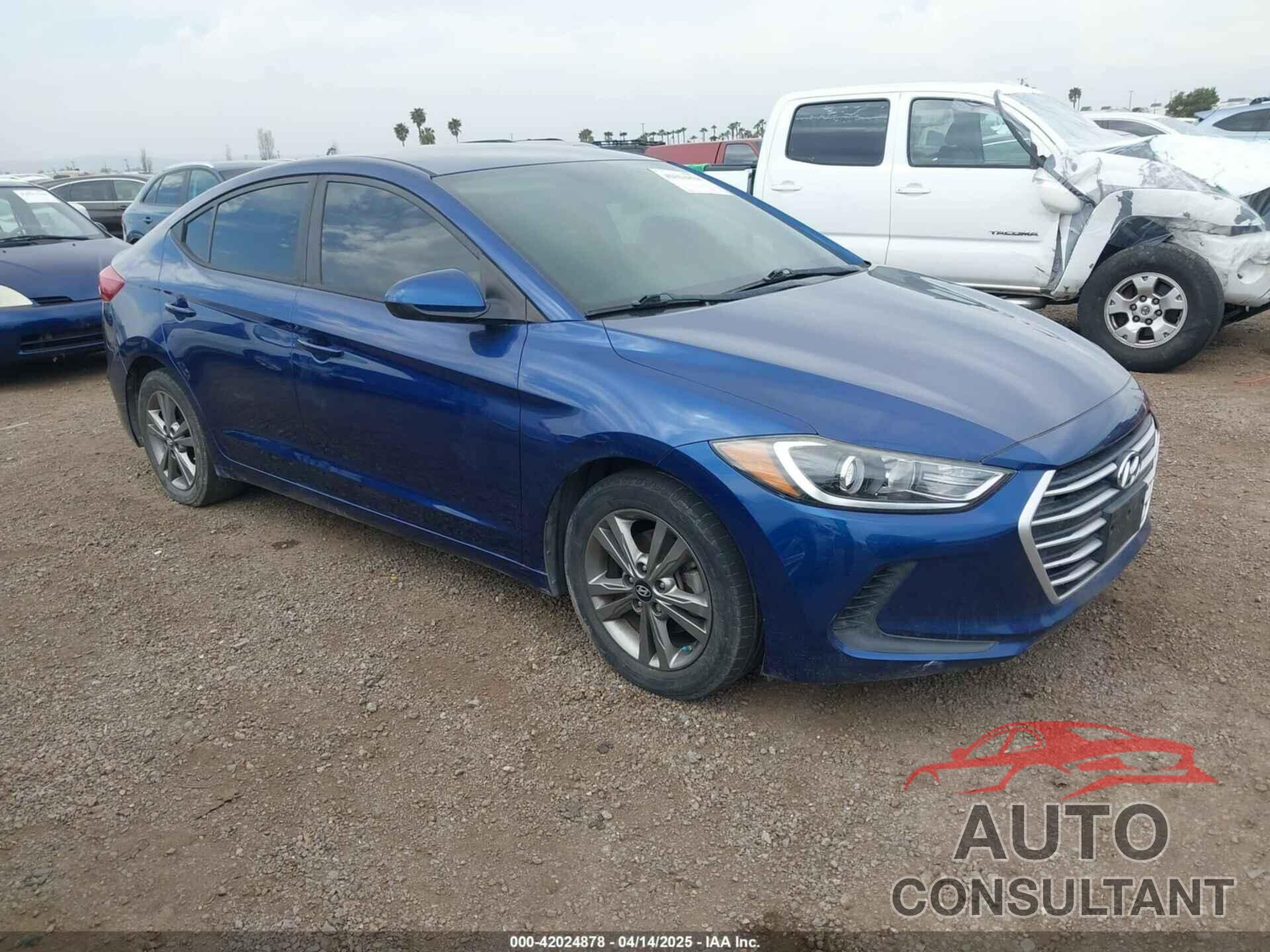 HYUNDAI ELANTRA 2018 - 5NPD84LF6JH395534
