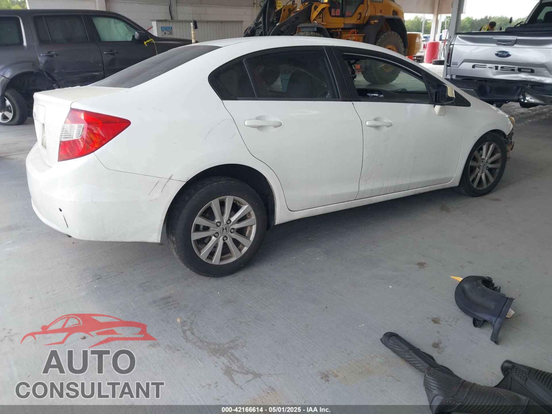 HONDA CIVIC 2012 - 2HGFB2F98CH532278