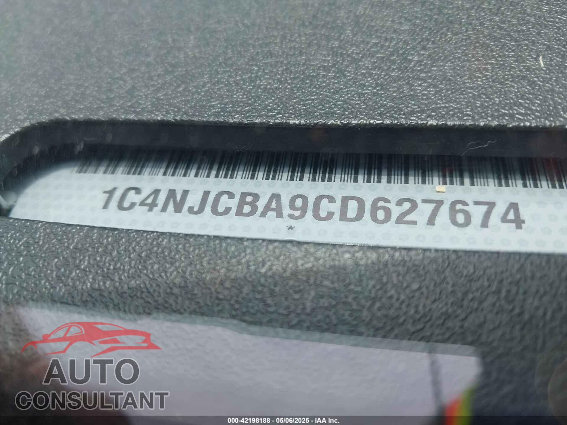 JEEP COMPASS 2012 - 1C4NJCBA9CD627674