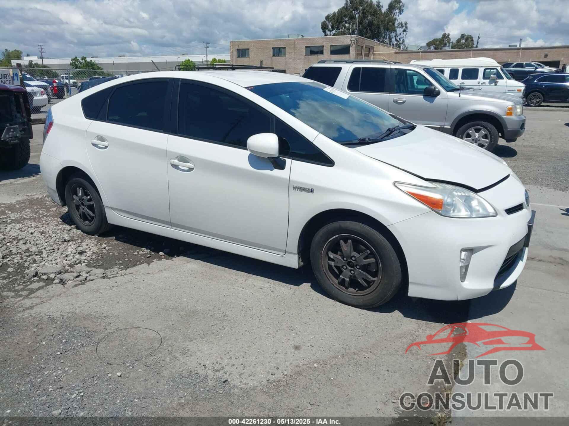 TOYOTA PRIUS 2013 - JTDKN3DU7D5553231