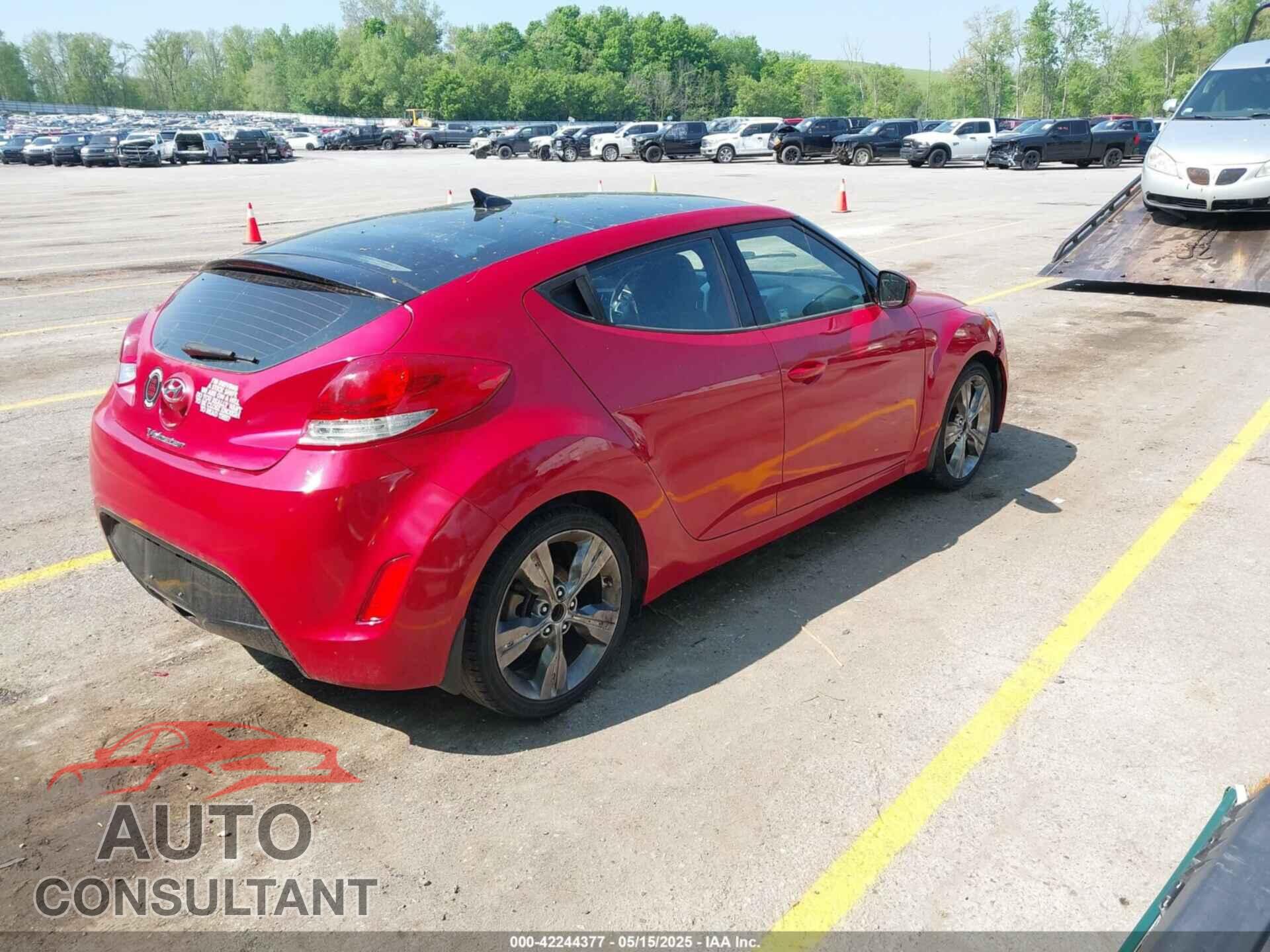 HYUNDAI VELOSTER 2016 - KMHTC6AD0GU286455