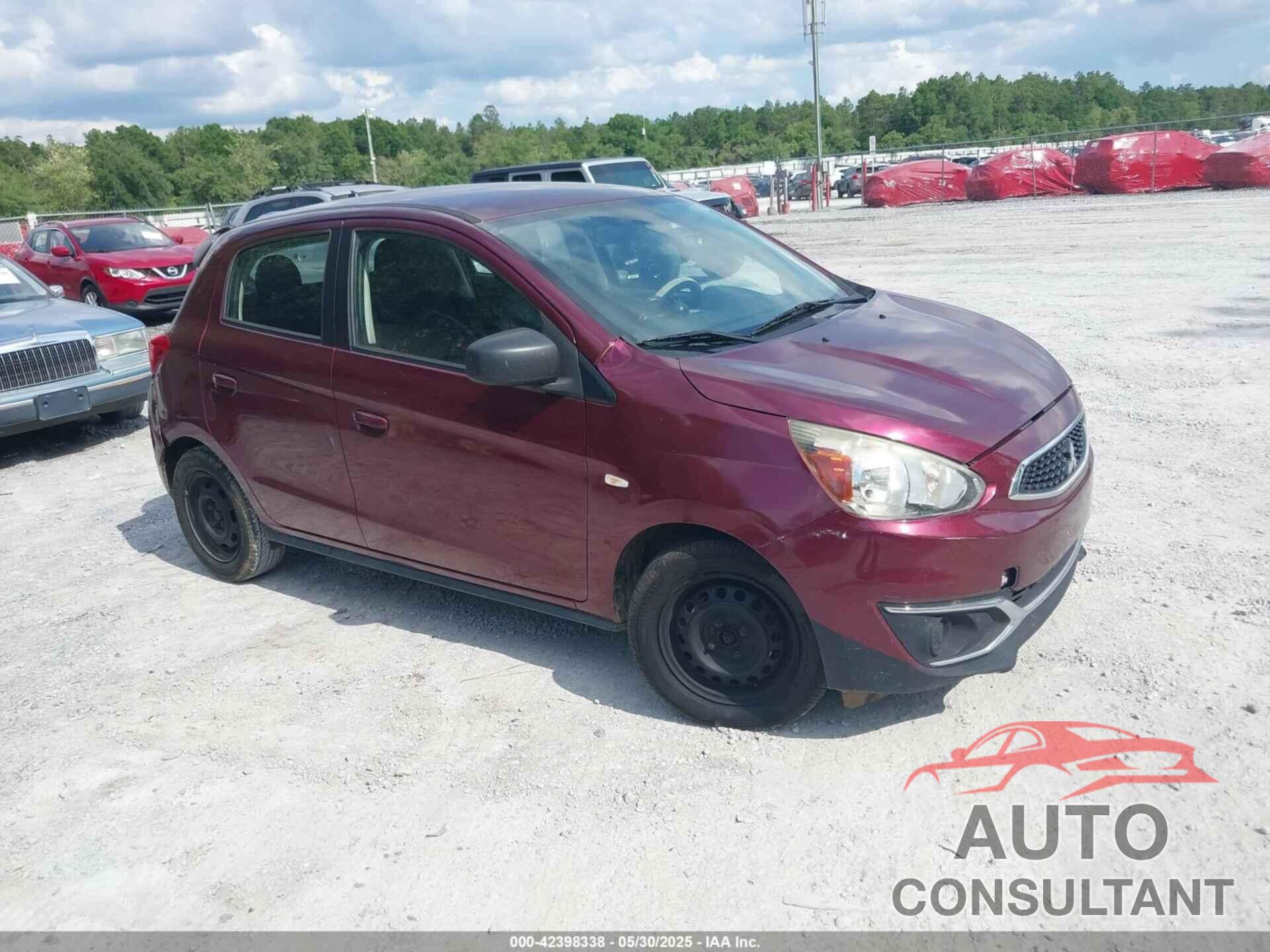 MITSUBISHI MIRAGE 2017 - ML32A3HJXHH004738