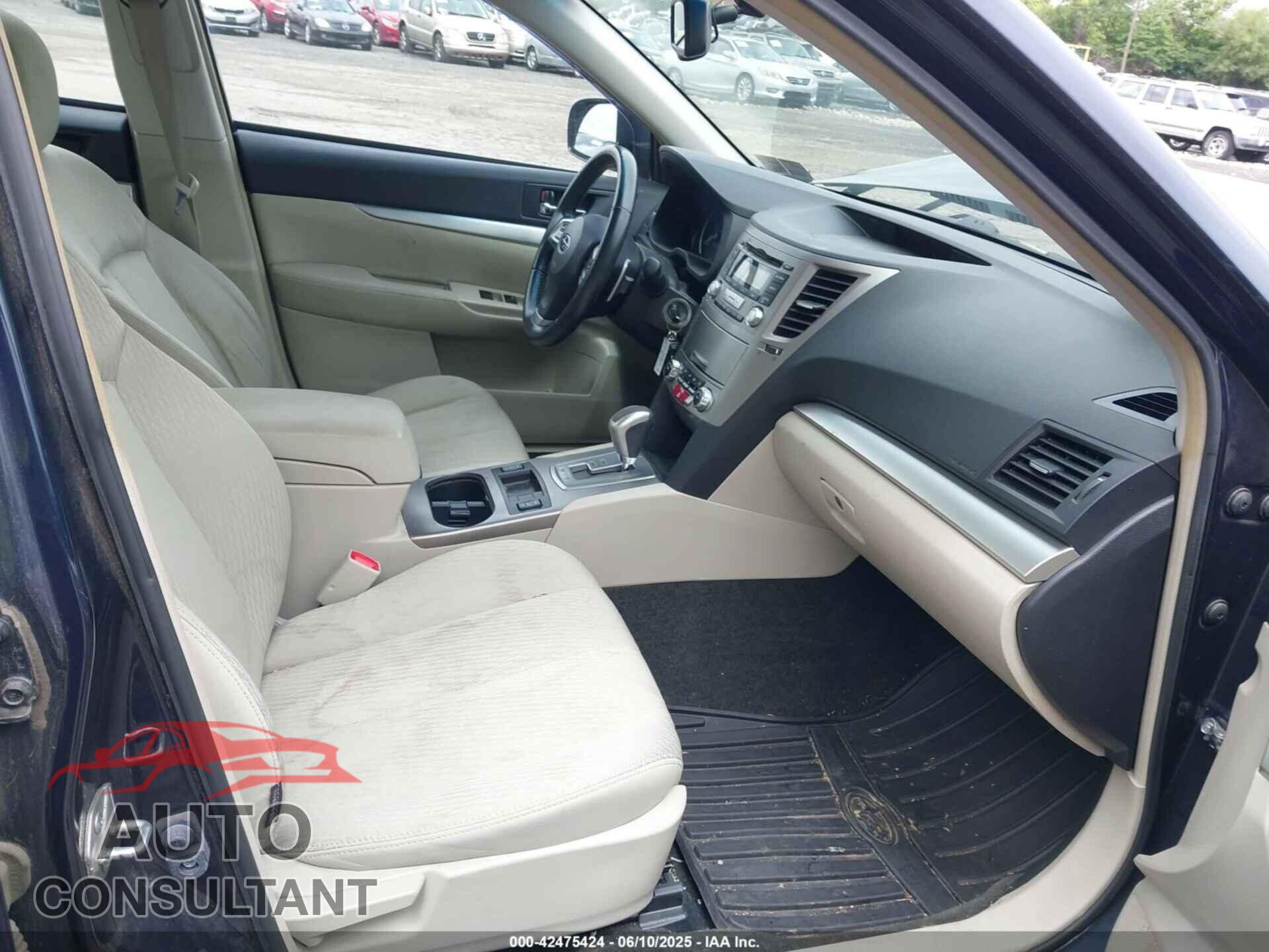SUBARU LEGACY 2012 - 4S3BMBC69C3036720