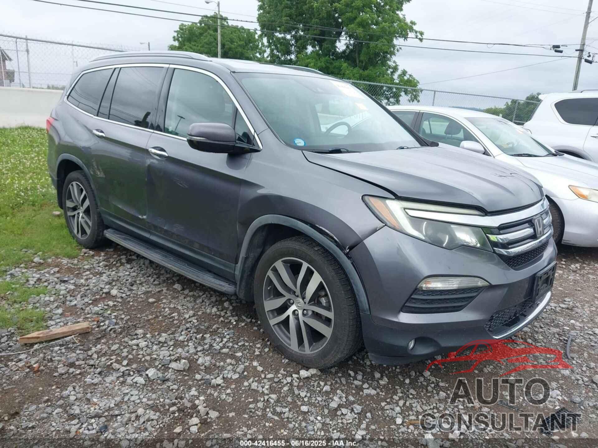HONDA PILOT 2016 - 5FNYF6H06GB024758