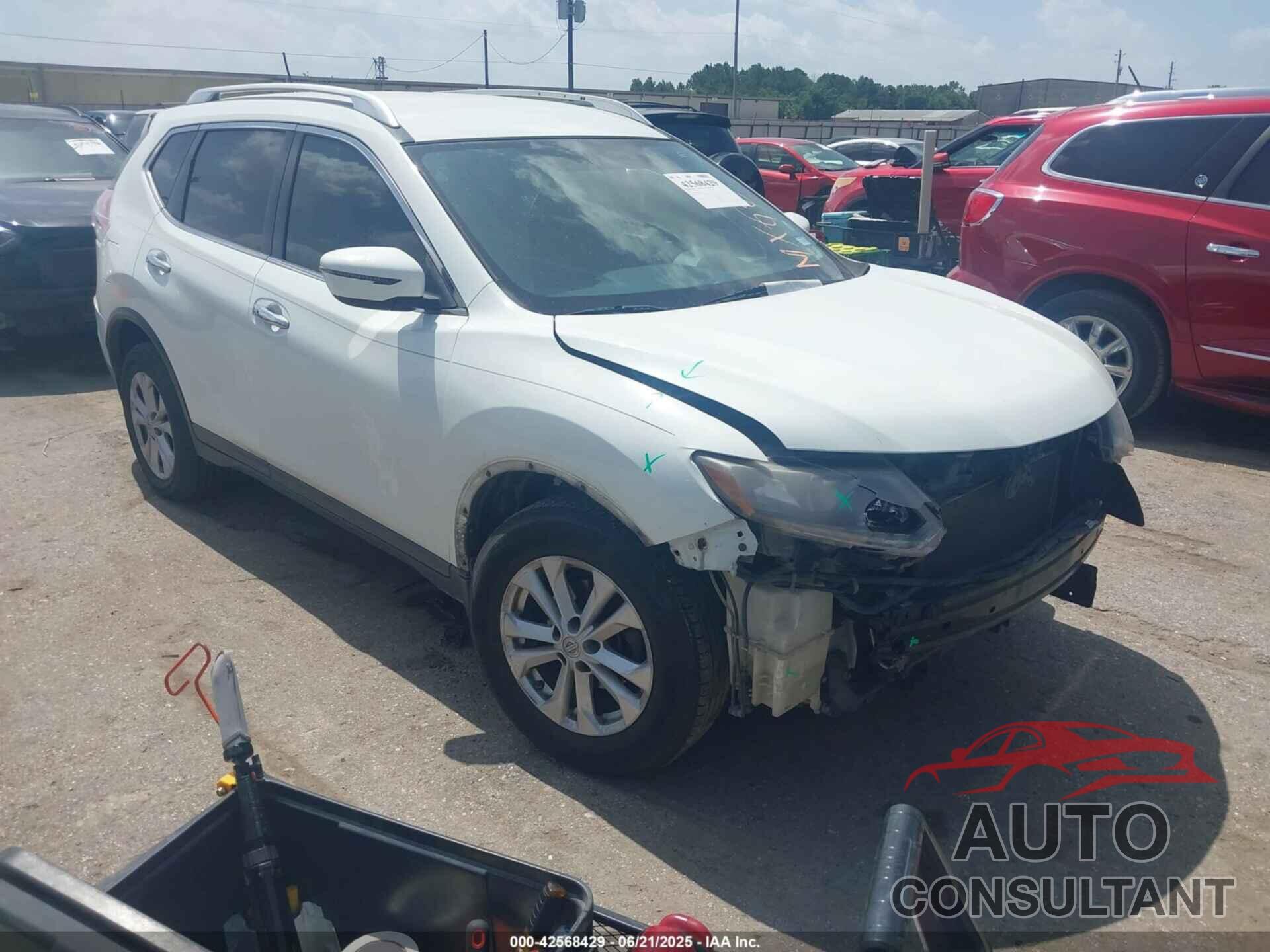 NISSAN ROGUE 2016 - KNMAT2MT7GP648092
