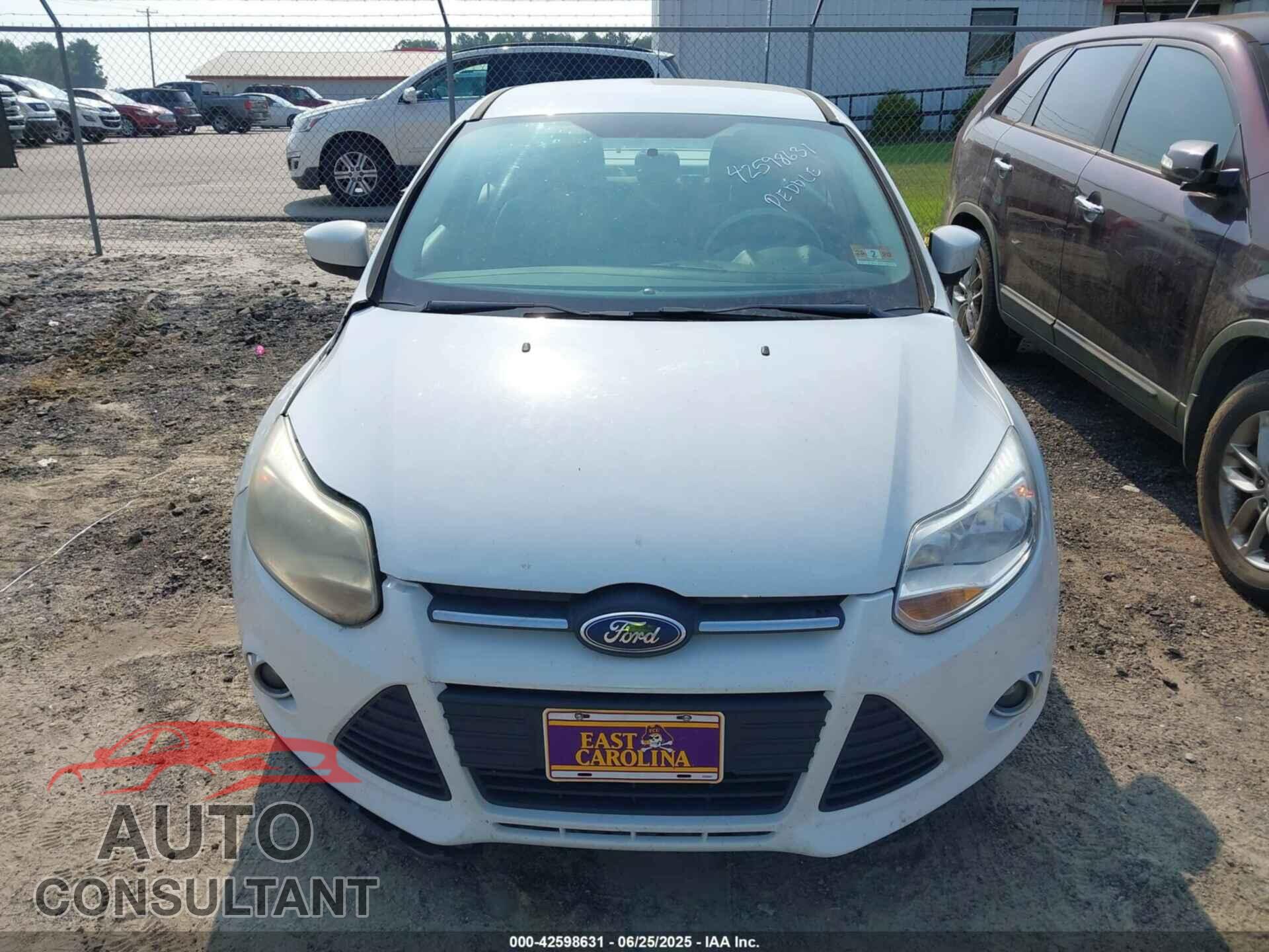 FORD FOCUS 2012 - 1FAHP3F21CL192126