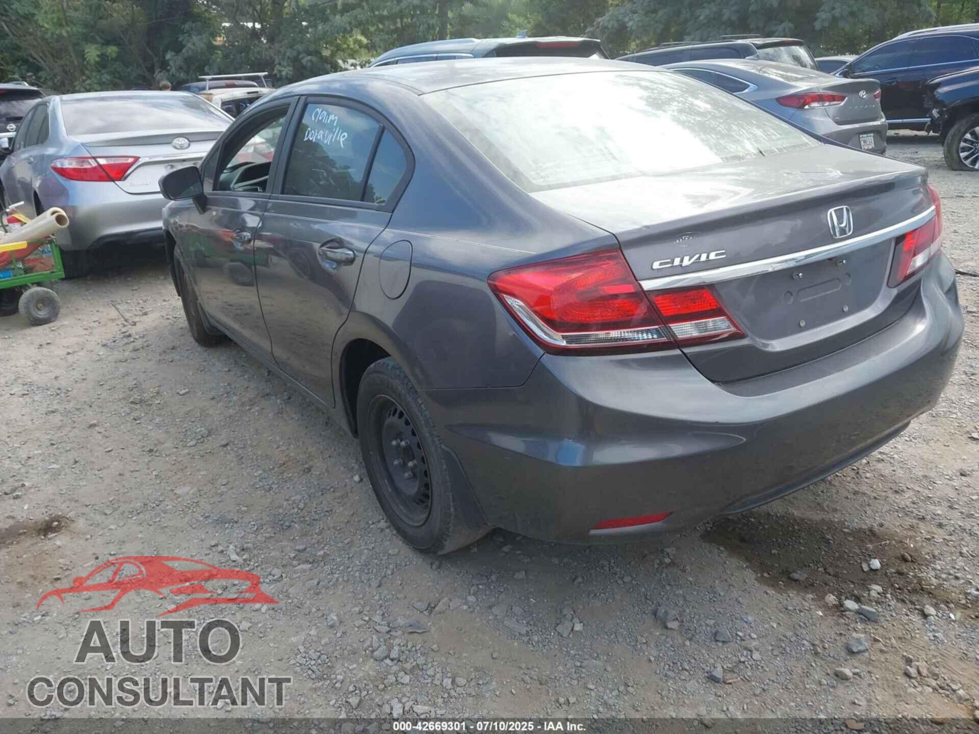 HONDA CIVIC 2014 - 19XFB2F55EE048756