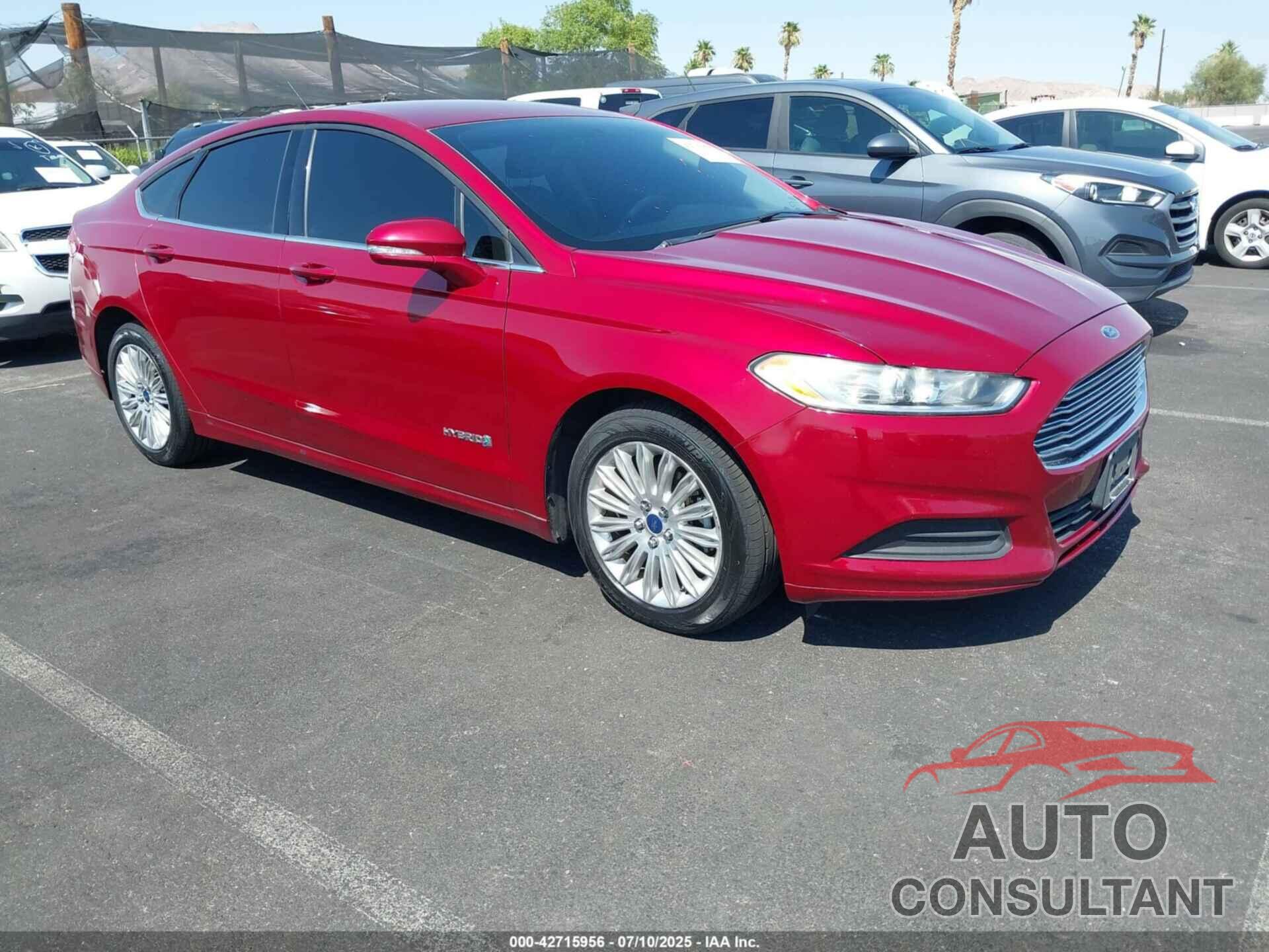 FORD FUSION HYBRID 2014 - 3FA6P0LU6ER164192