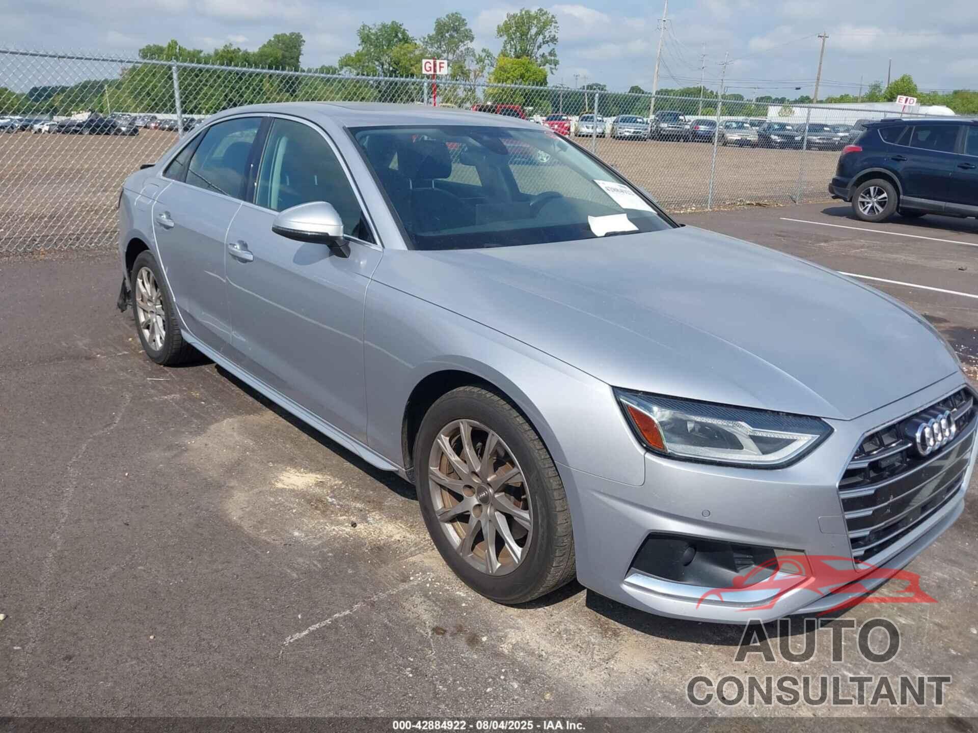 AUDI A4 2021 - WAUABAF4XMA002995