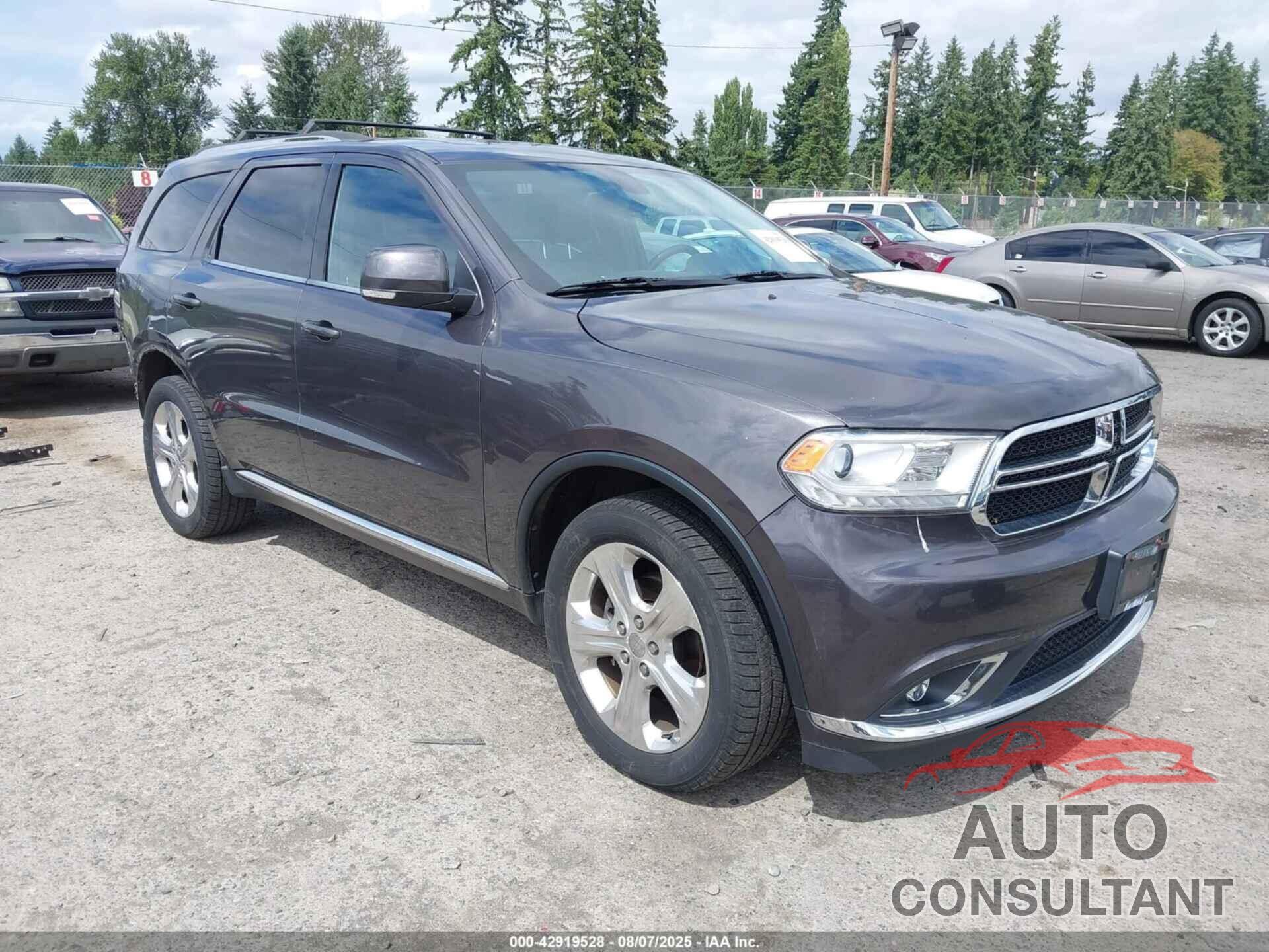 DODGE DURANGO 2014 - 1C4RDJDG1EC467071