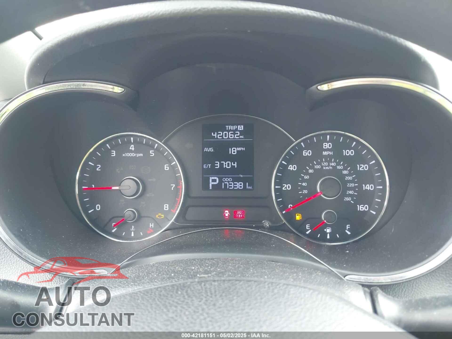 KIA FORTE 2015 - KNAFX4A66F5436800