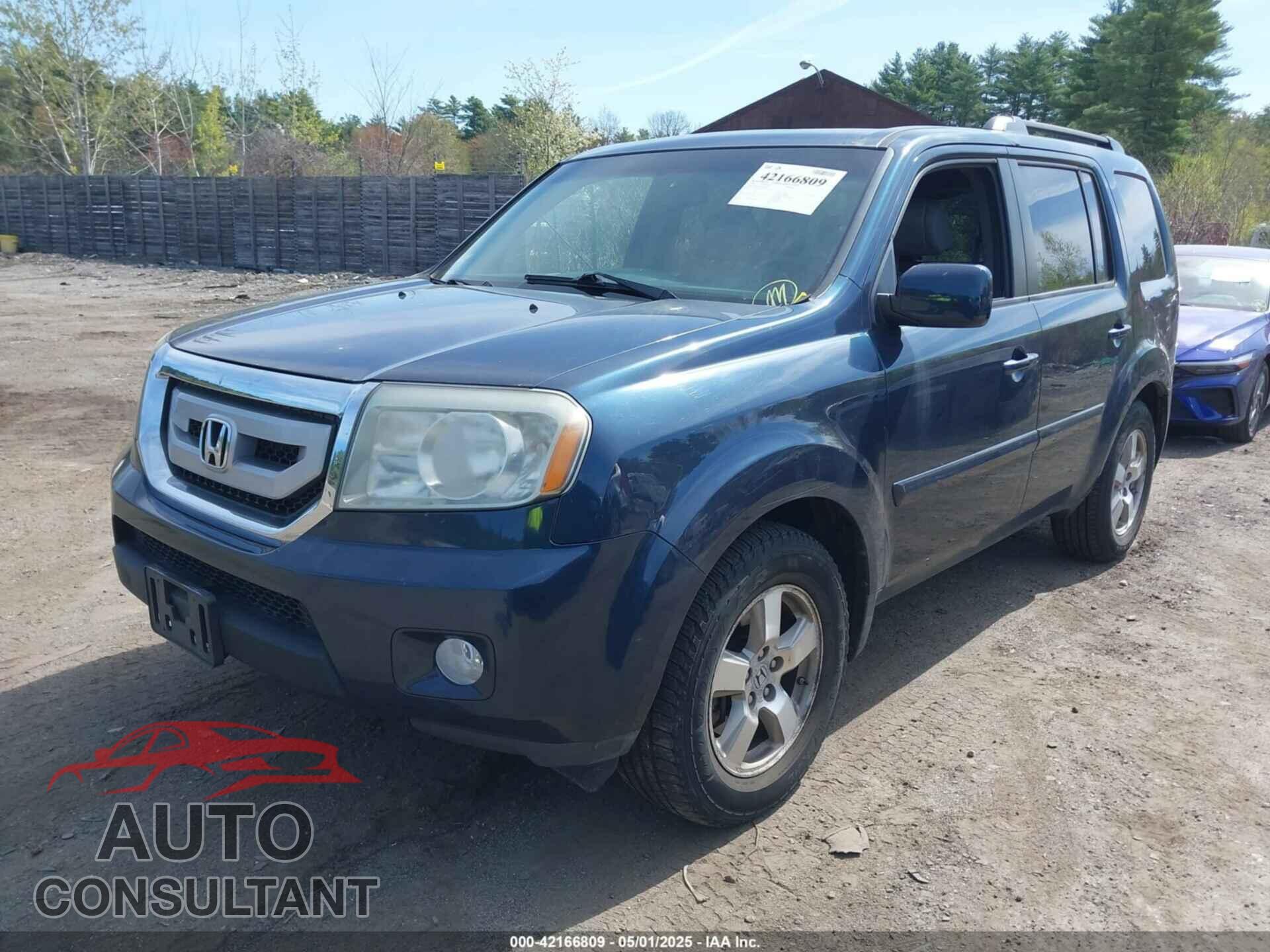 HONDA PILOT 2010 - 5FNYF4H68AB021179