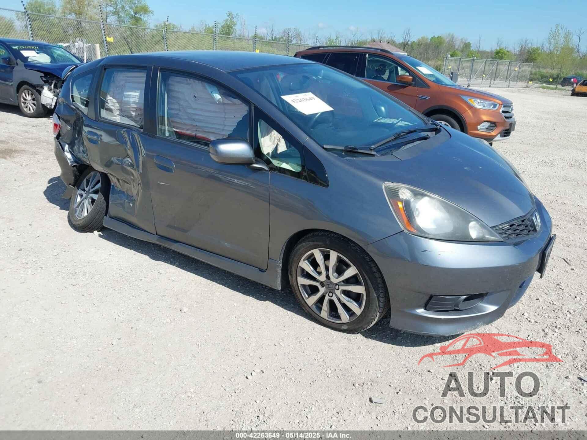 HONDA FIT 2013 - JHMGE8H59DC074874