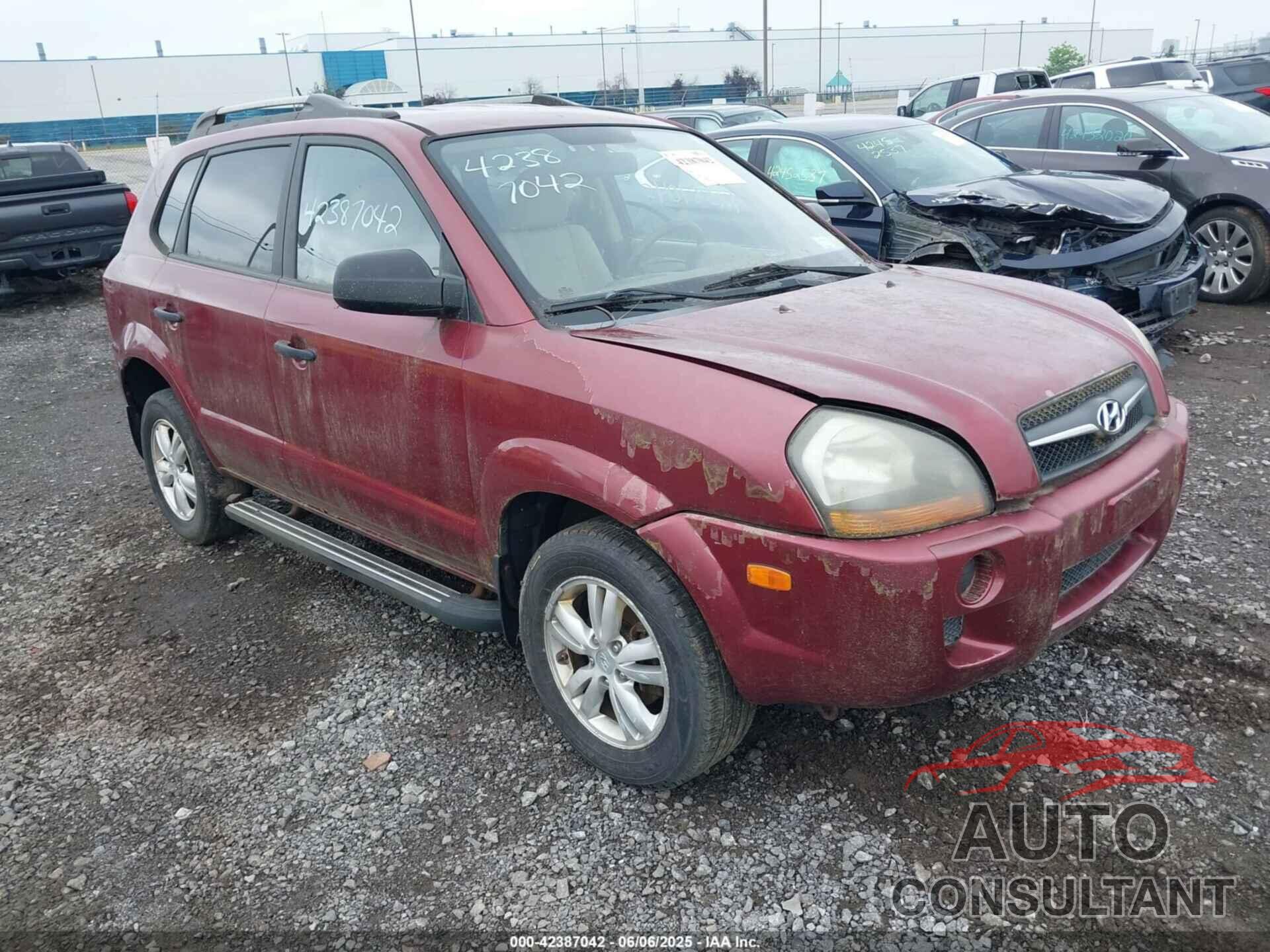 HYUNDAI TUCSON 2009 - KM8JM12B79U041420
