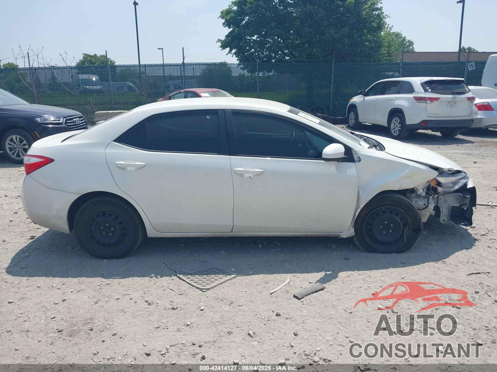 TOYOTA COROLLA 2015 - 5YFBURHE4FP226736