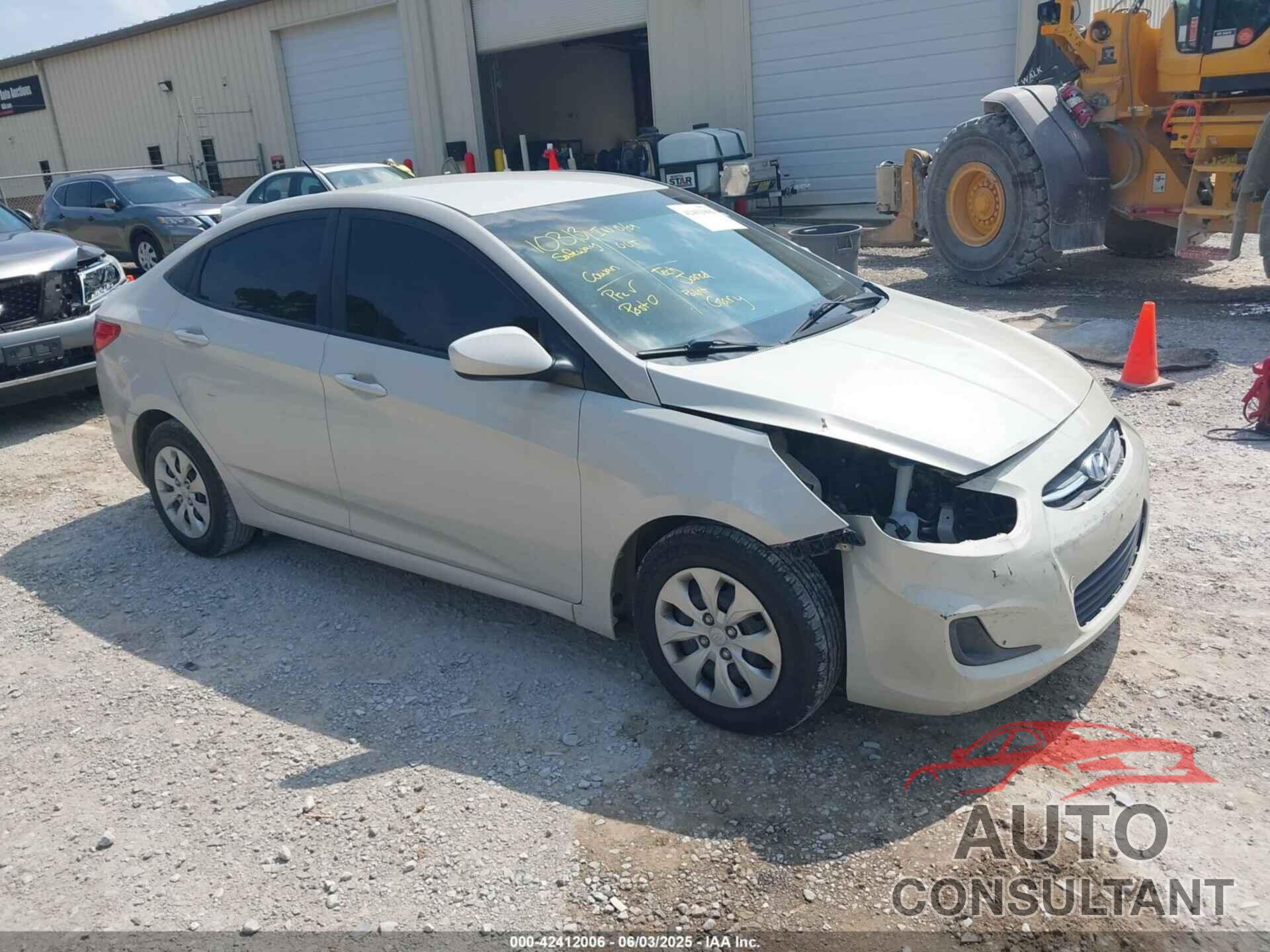 HYUNDAI ACCENT 2016 - KMHCT4AE7GU063665