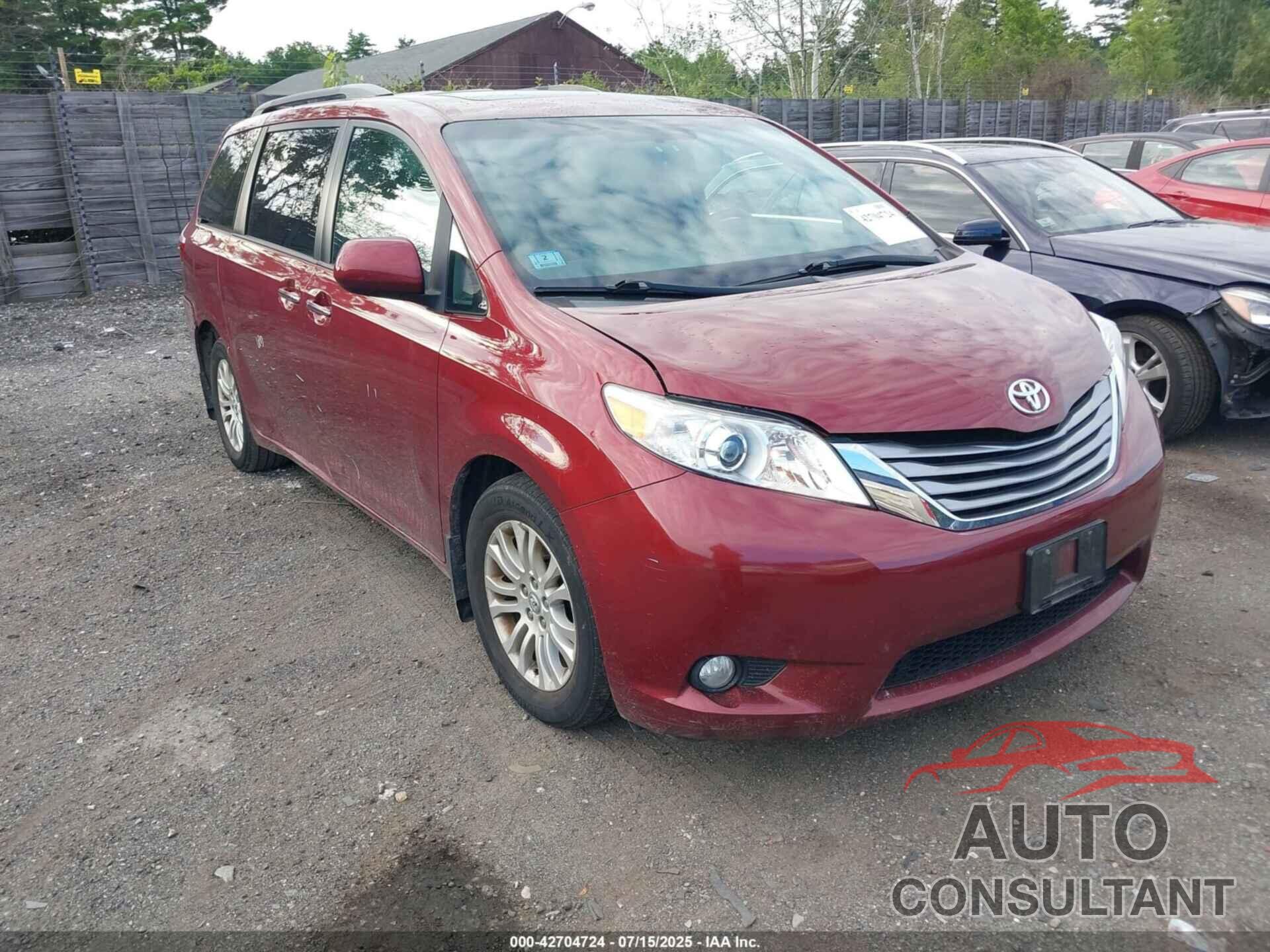 TOYOTA SIENNA 2017 - 5TDYZ3DC2HS836092