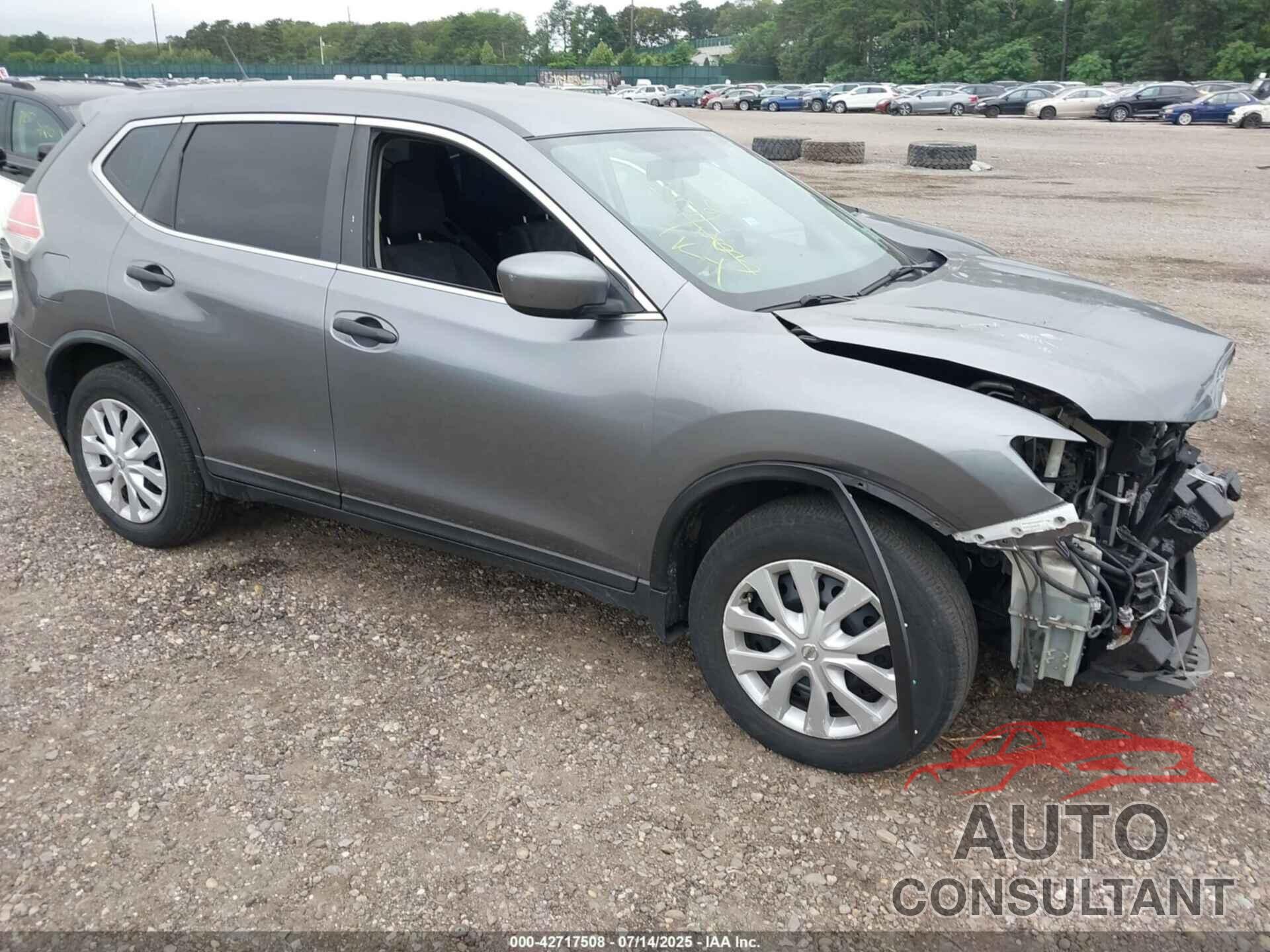 NISSAN ROGUE 2016 - KNMAT2MV0GP652700