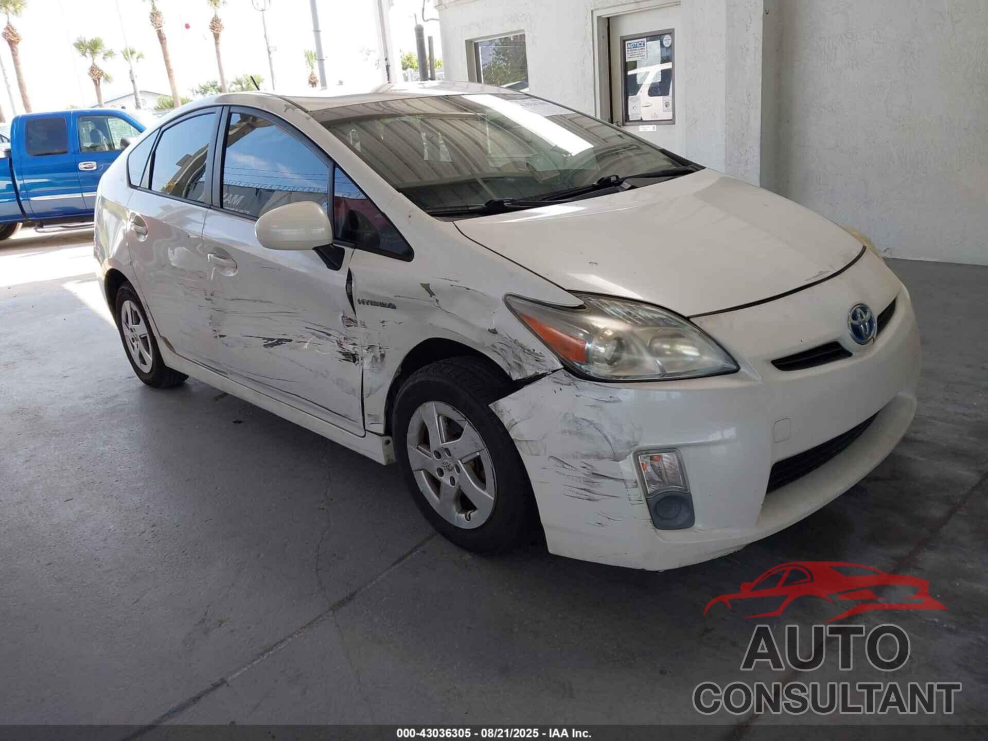 TOYOTA PRIUS 2010 - JTDKN3DU3A0078816