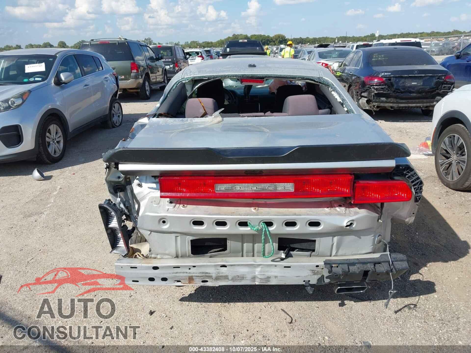 DODGE CHALLENGER 2012 - 2C3CDYAG2CH134430