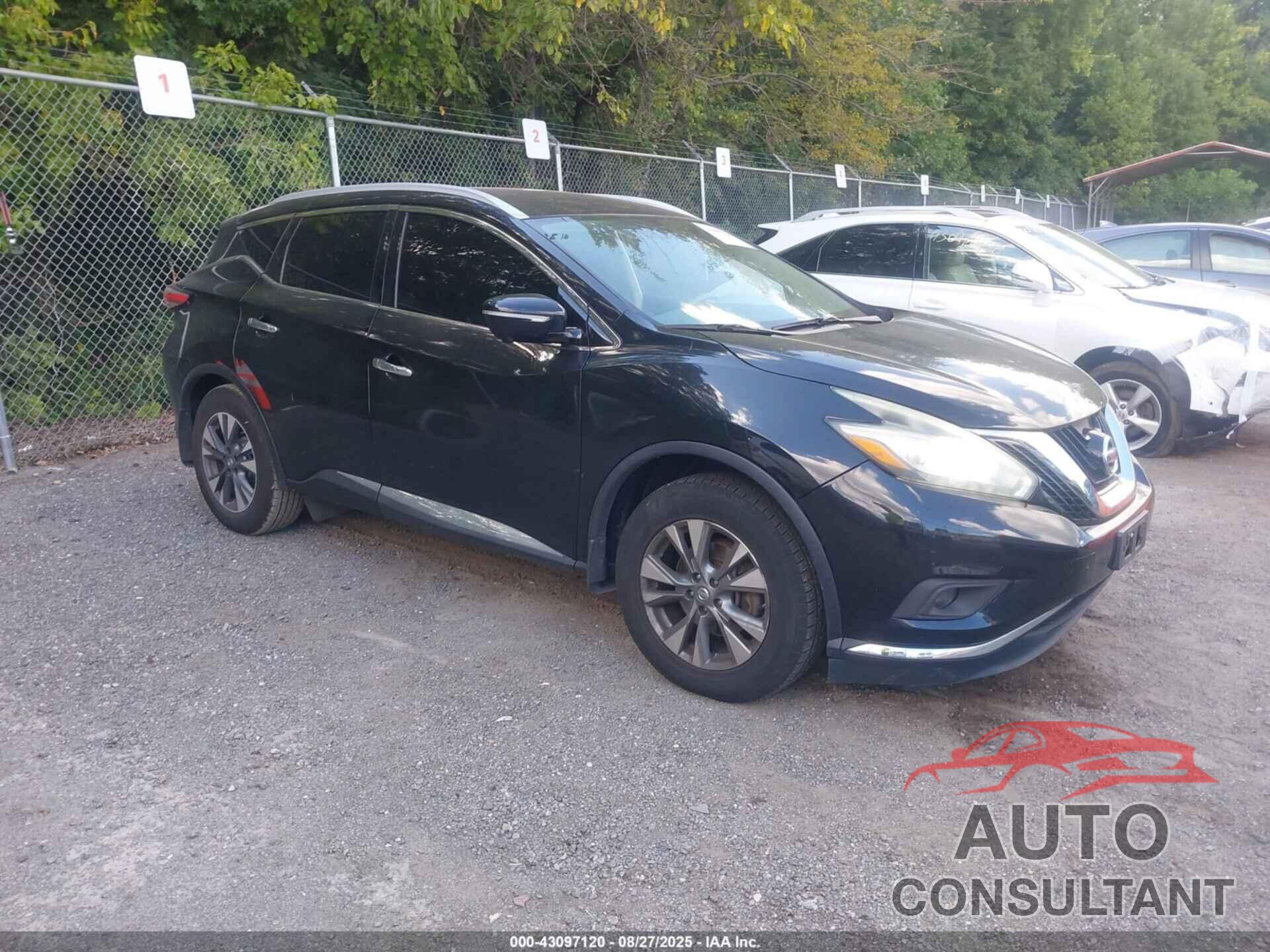 NISSAN MURANO 2015 - 5N1AZ2MH6FN226458