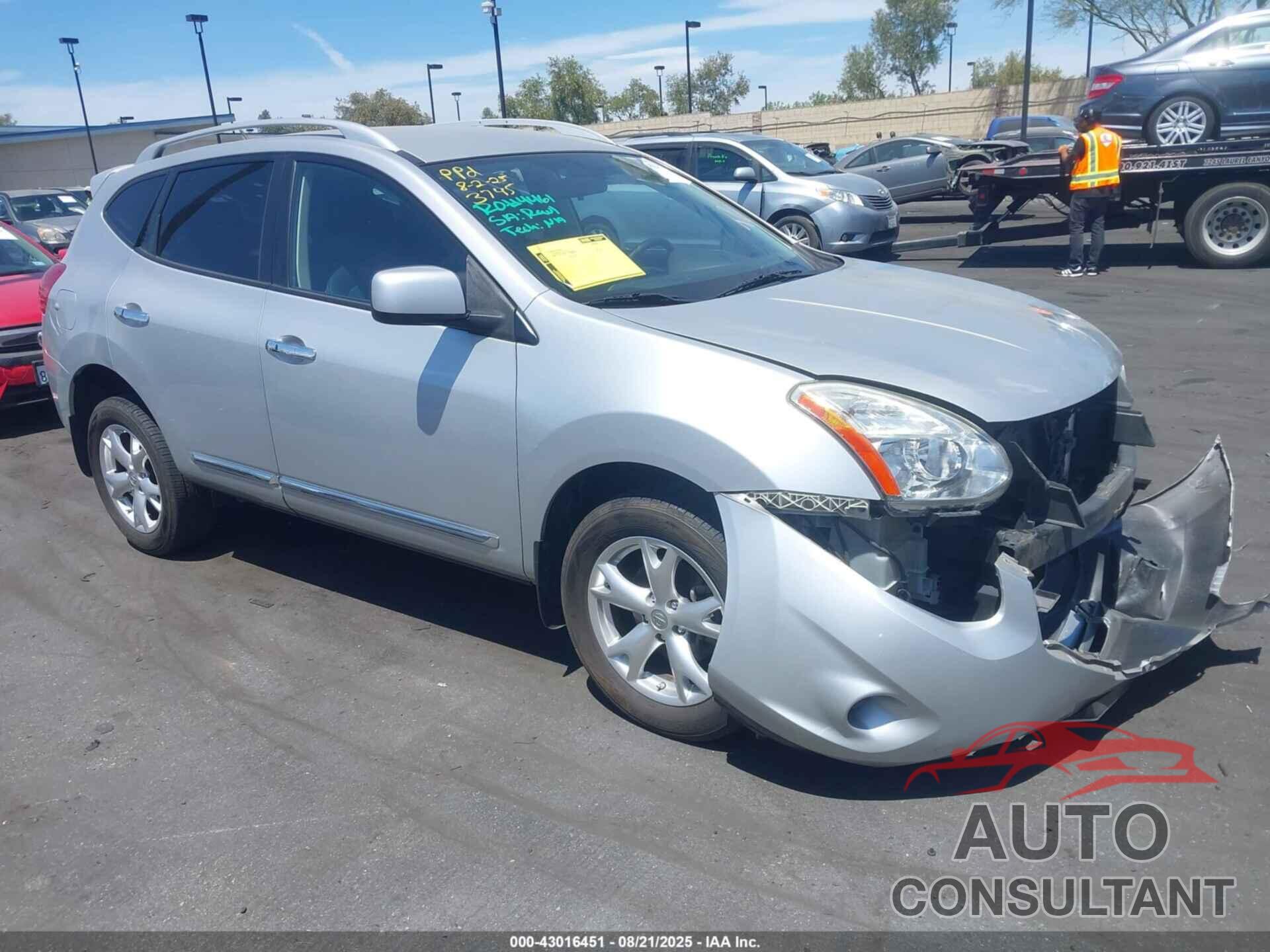 NISSAN ROGUE 2011 - JN8AS5MT7BW563745