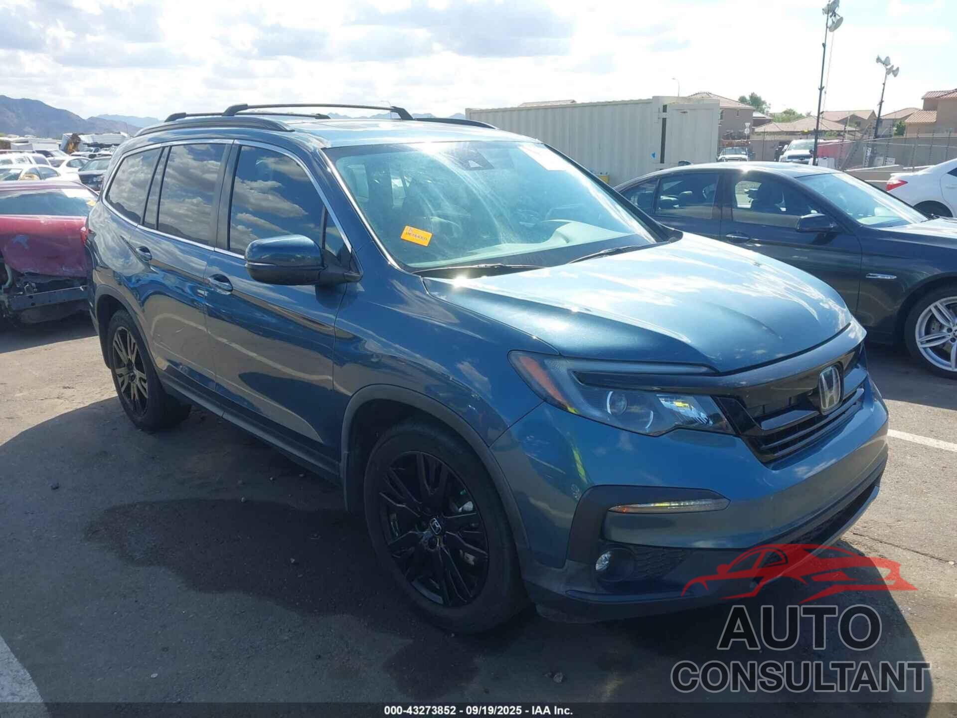 HONDA PILOT 2022 - 5FNYF6H27NB028574