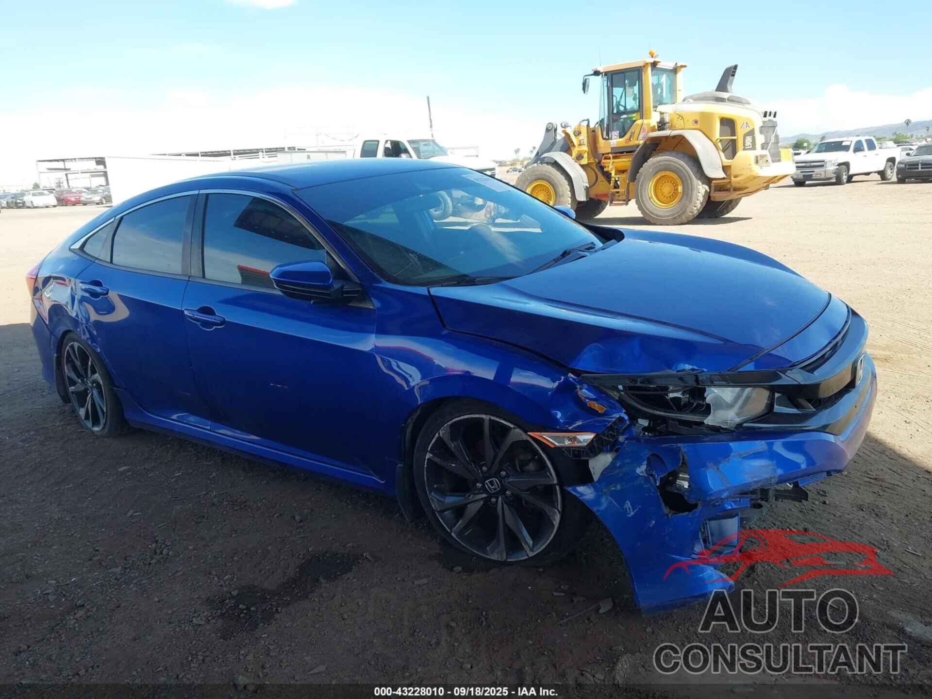 HONDA CIVIC 2020 - 2HGFC2F86LH582214