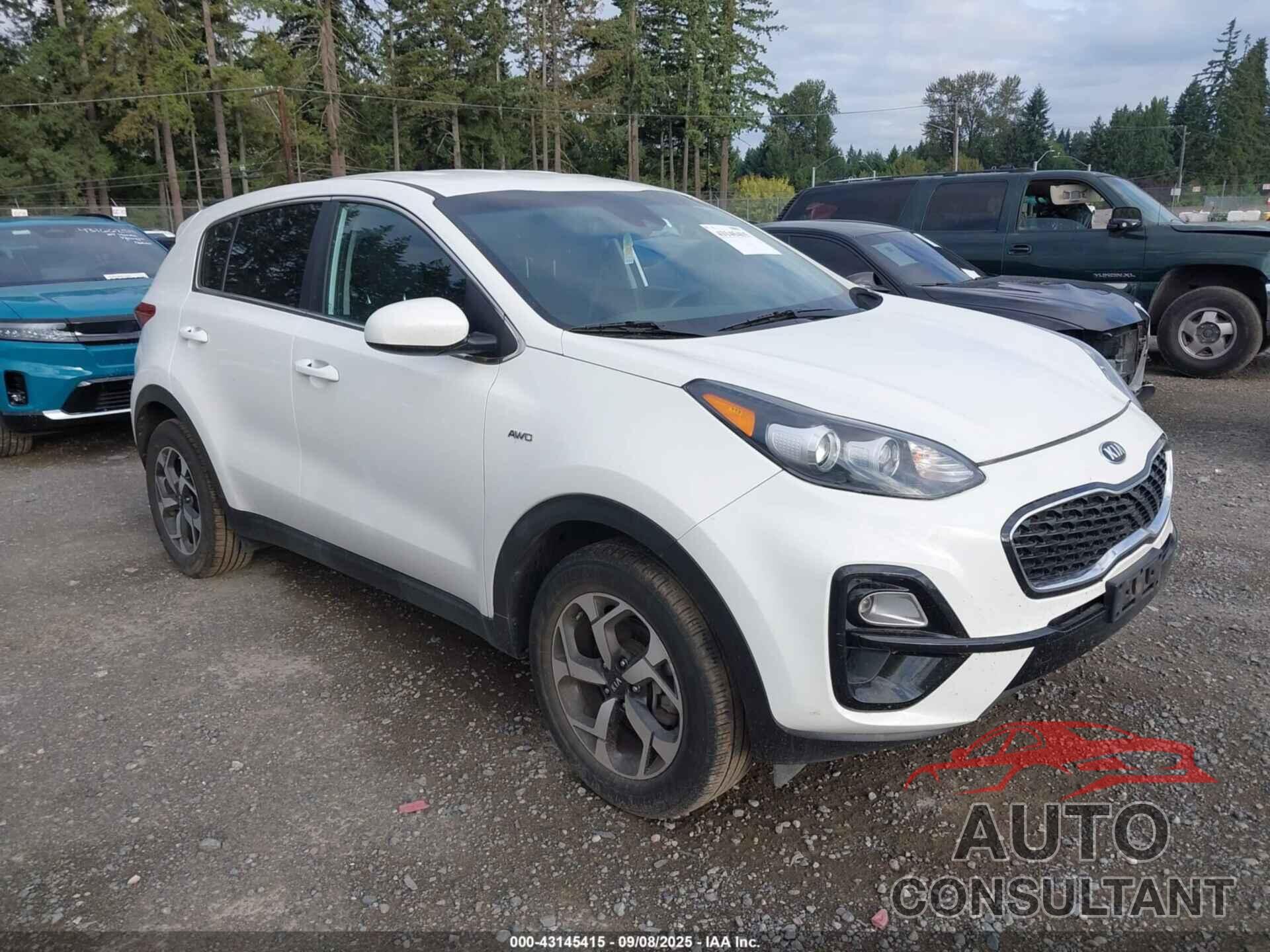 KIA SPORTAGE 2021 - KNDPMCAC5M7942183