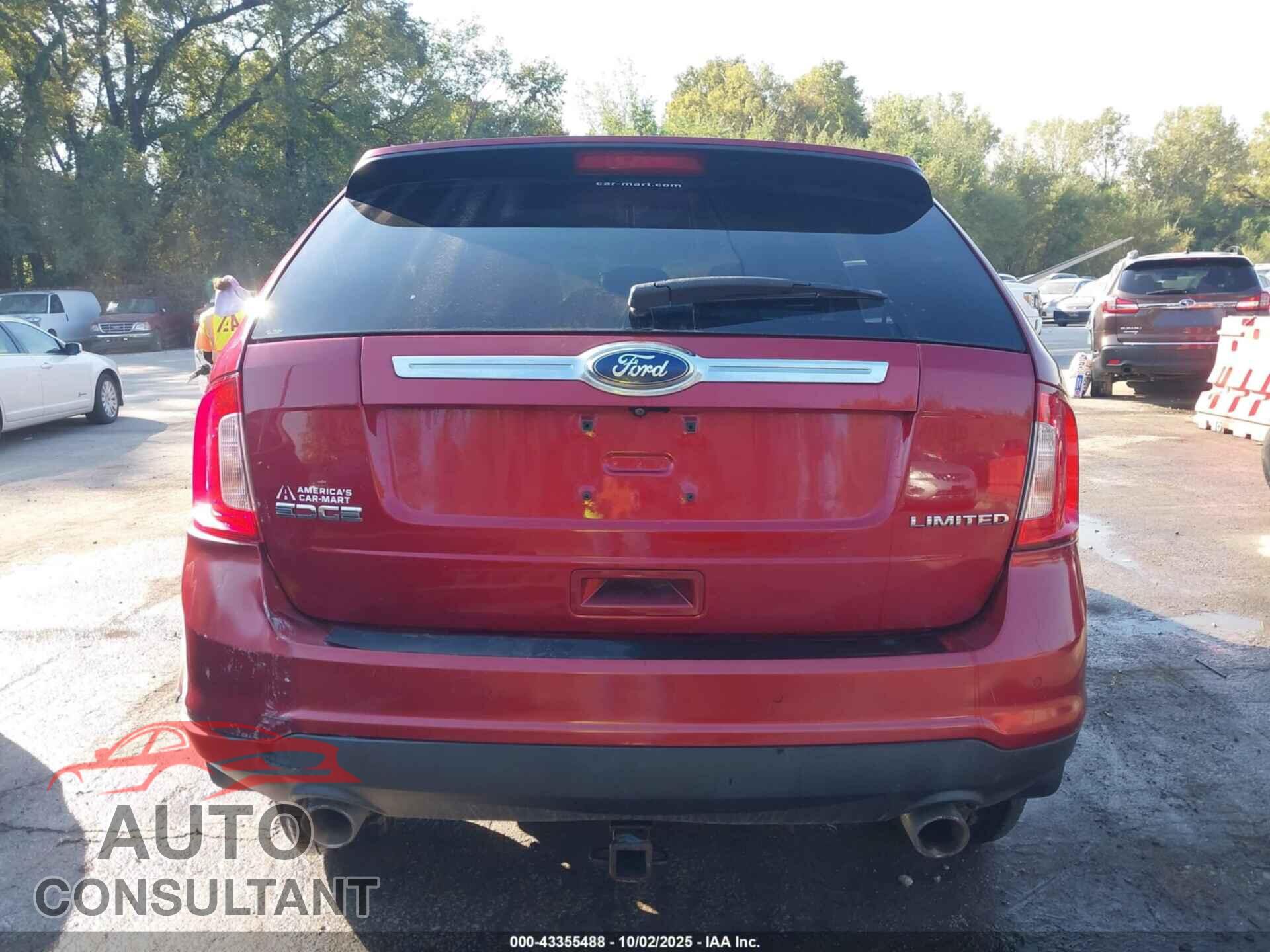 FORD EDGE 2013 - 2FMDK3KC0DBB71724
