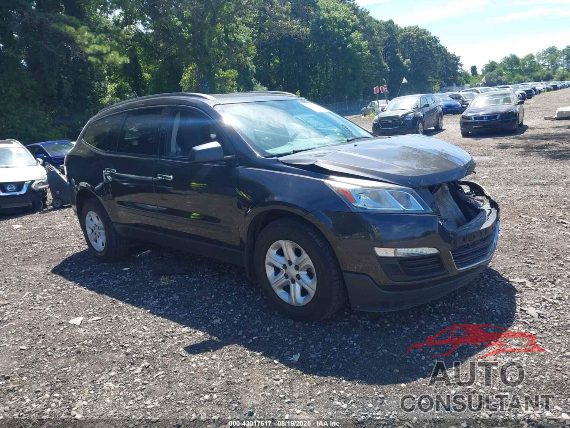 CHEVROLET TRAVERSE 2015 - 1GNKVFED0FJ120514