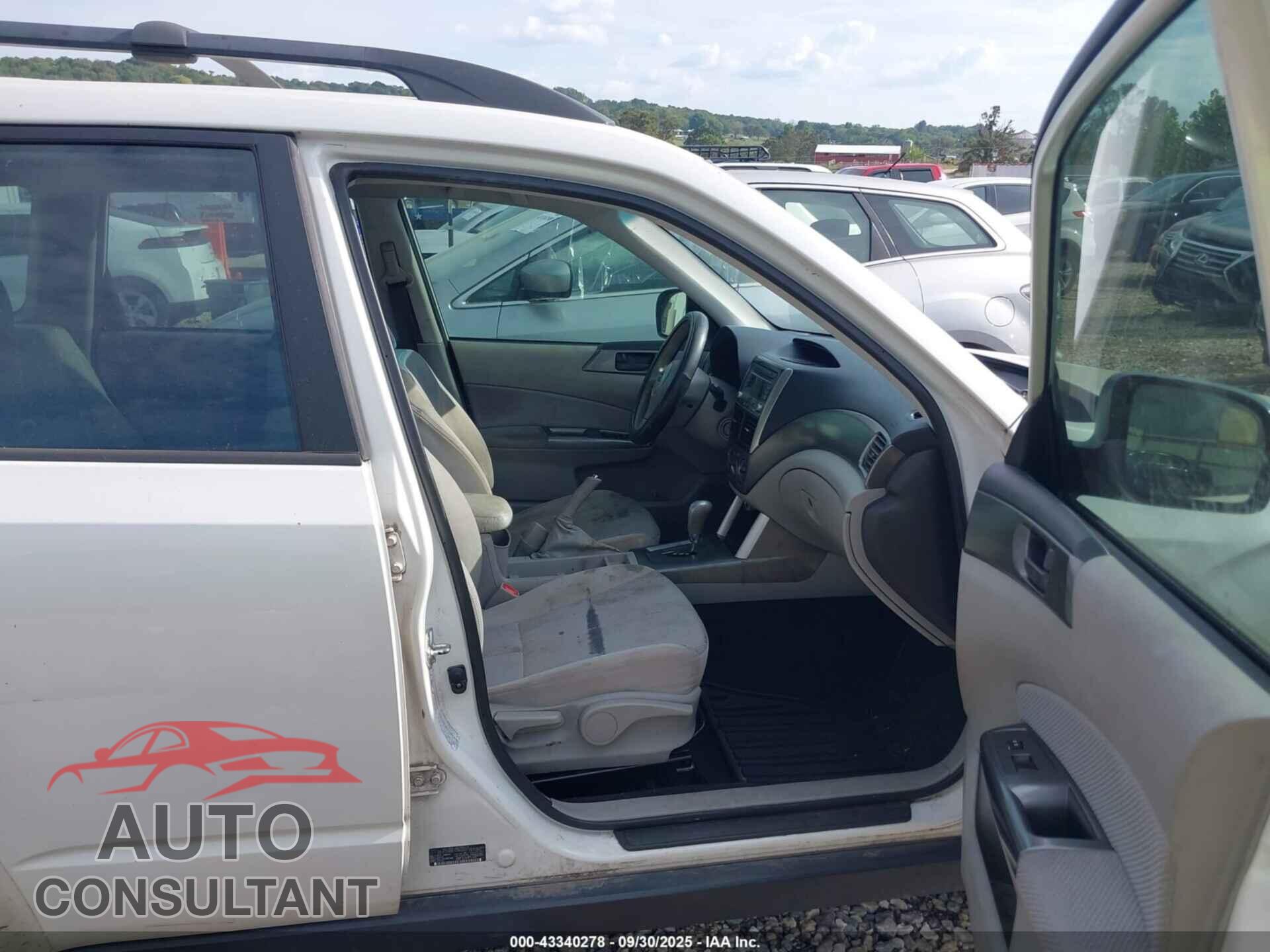 SUBARU FORESTER 2012 - JF2SHBBC1CH408227
