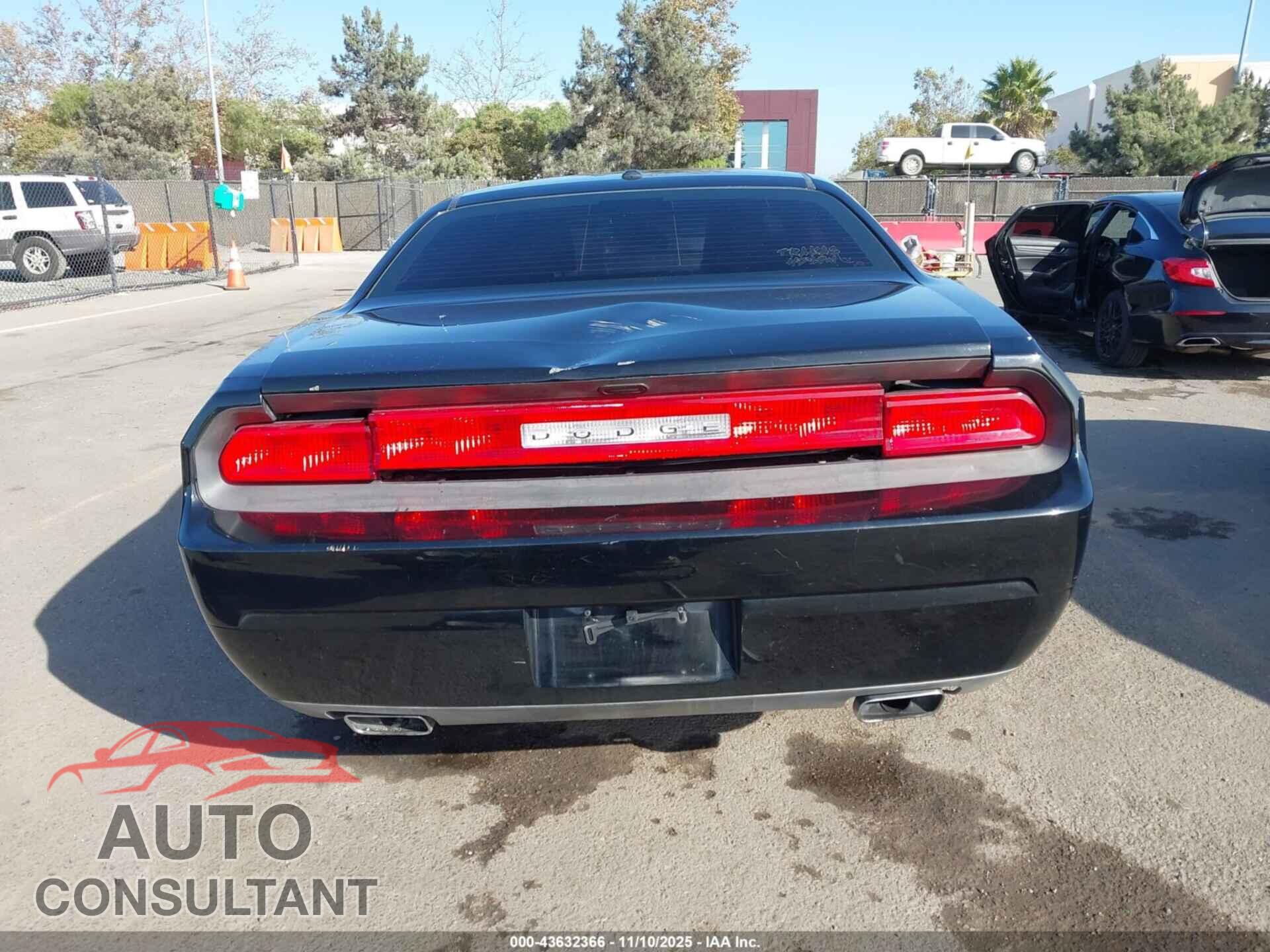 DODGE CHALLENGER 2013 - 2C3CDYAG8DH524563