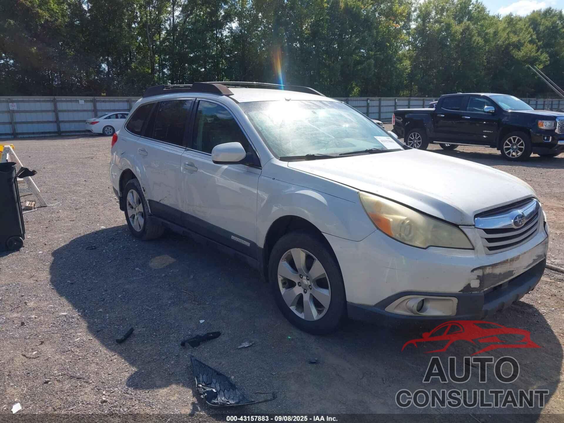 SUBARU OUTBACK 2010 - 4S4BRCCC4A3375617