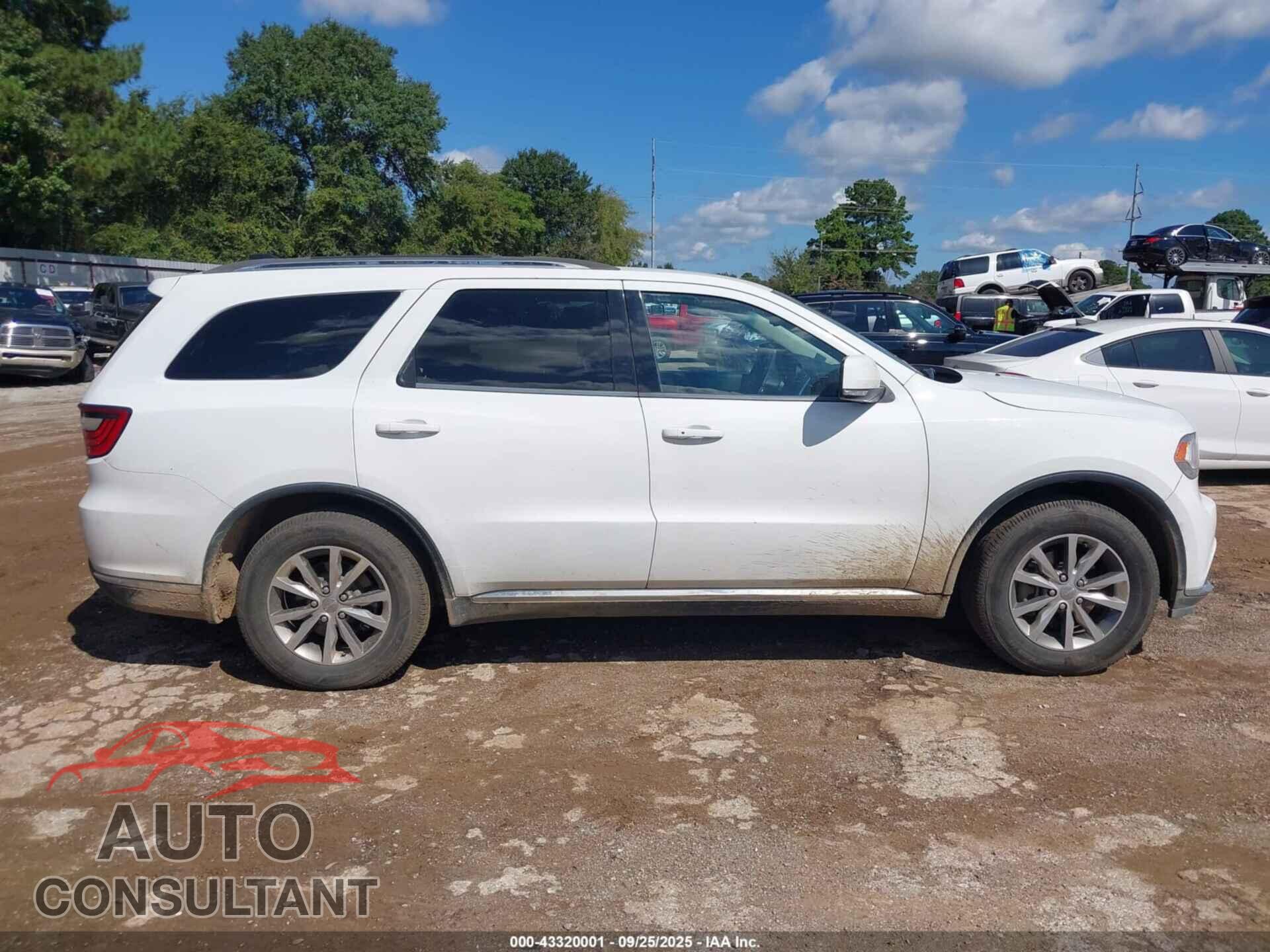 DODGE DURANGO 2015 - 1C4RDHDG9FC765782