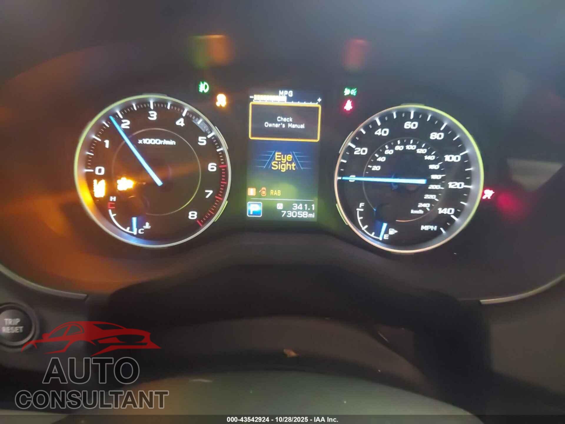 SUBARU ASCENT 2021 - 4S4WMAPD2M3435096