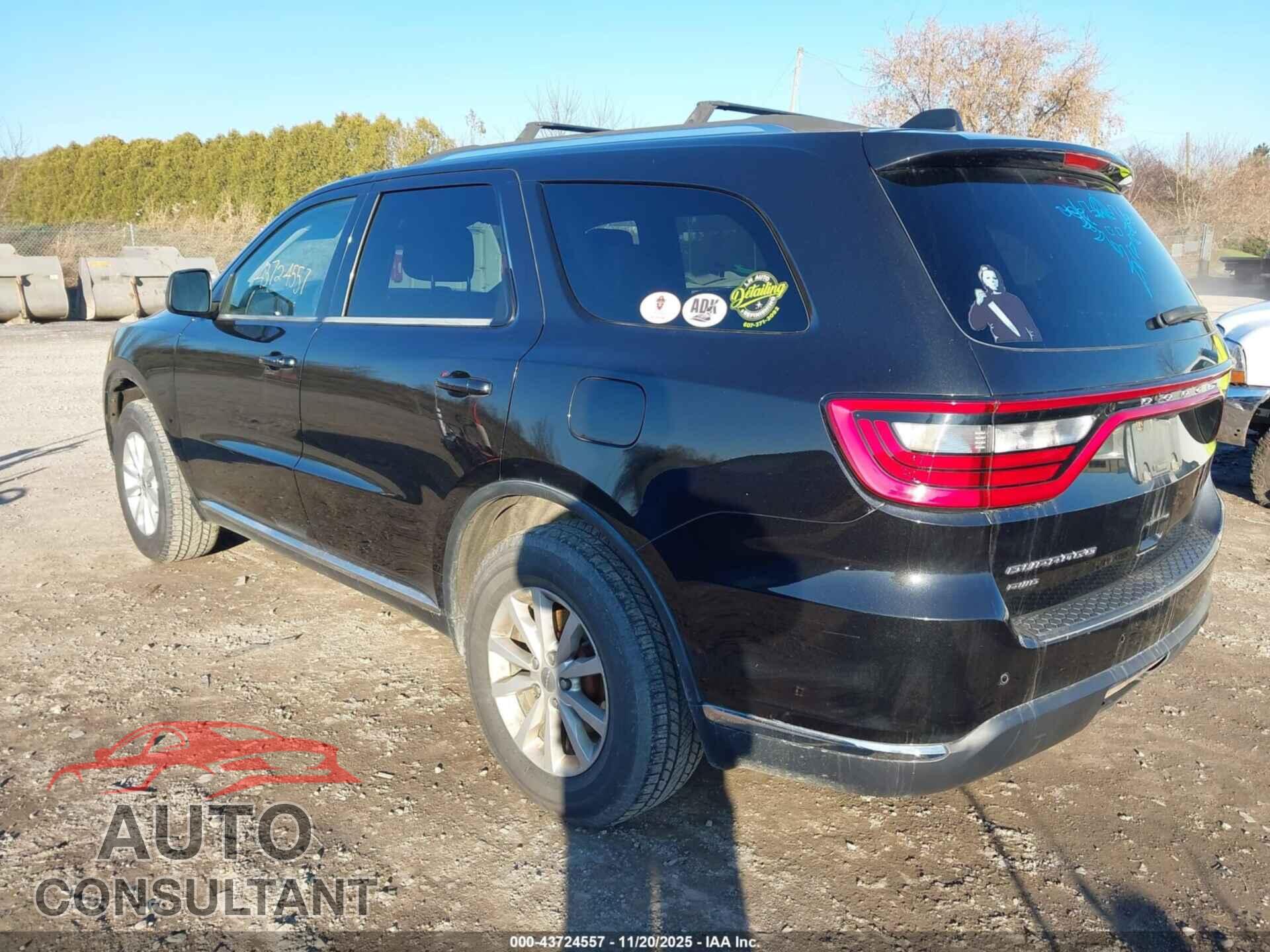 DODGE DURANGO 2014 - 1C4RDJAG0EC972877