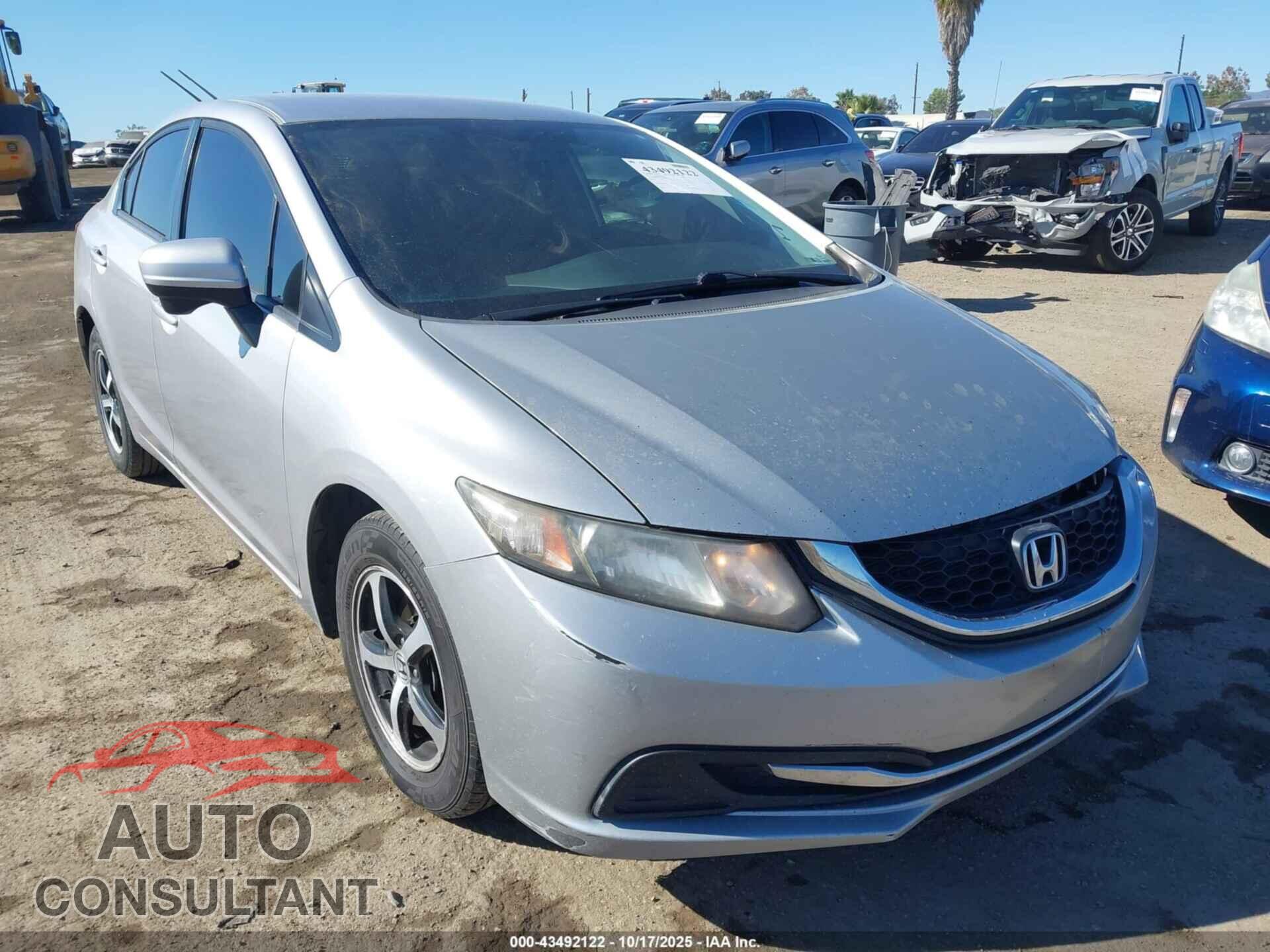 HONDA CIVIC 2015 - 19XFB2F77FE287700