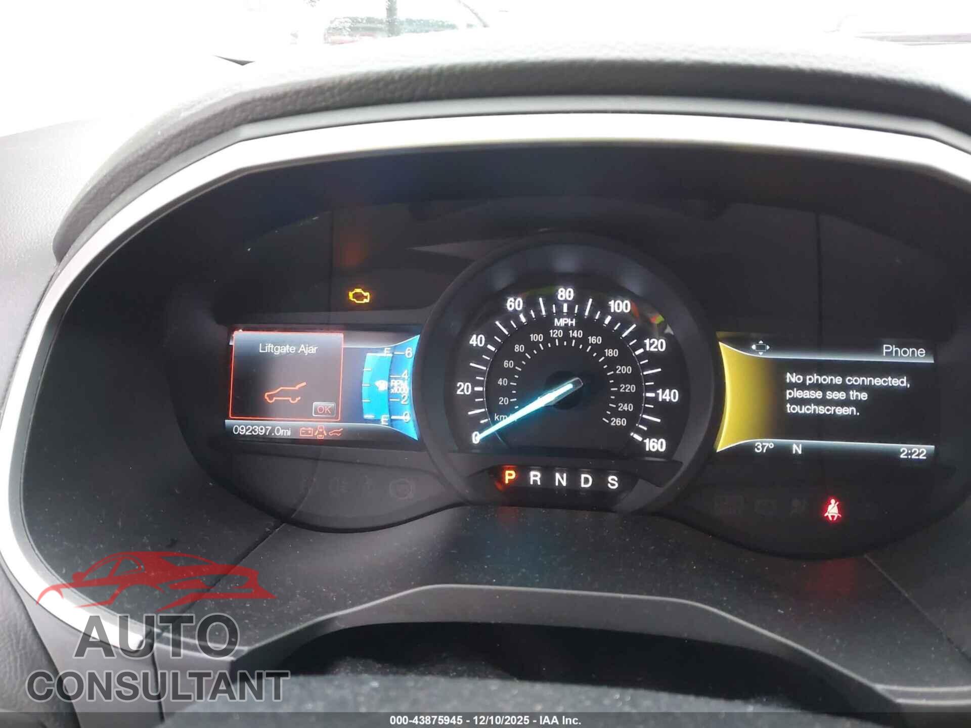 FORD EDGE 2017 - 2FMPK4J96HBB18489