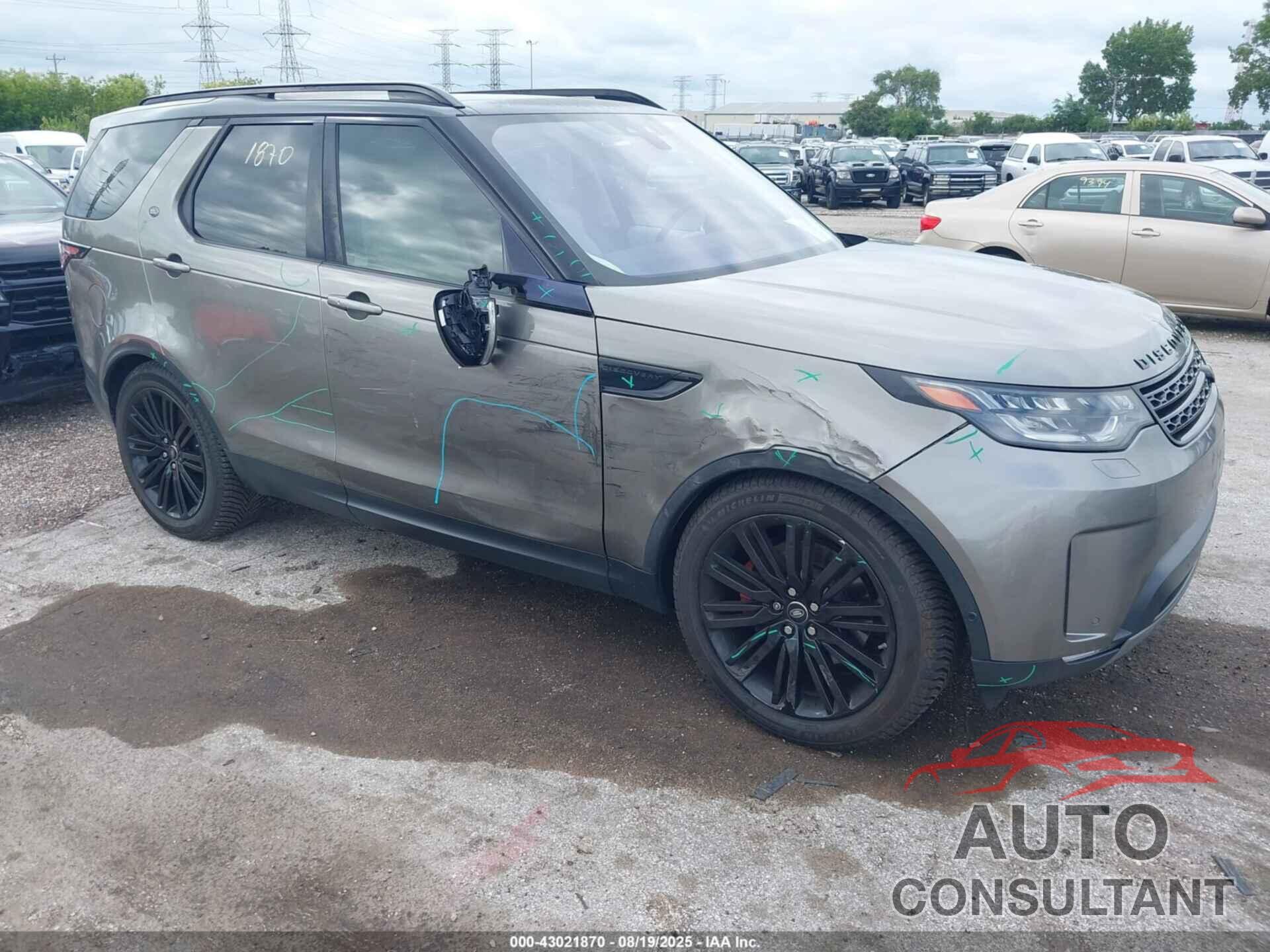 LAND ROVER DISCOVERY 2017 - SALRHBBV2HA021774