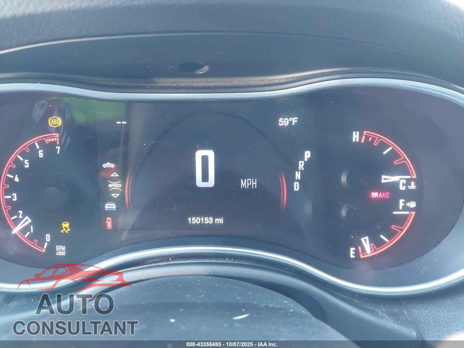 DODGE DURANGO 2018 - 1C4RDJEG1JC497924