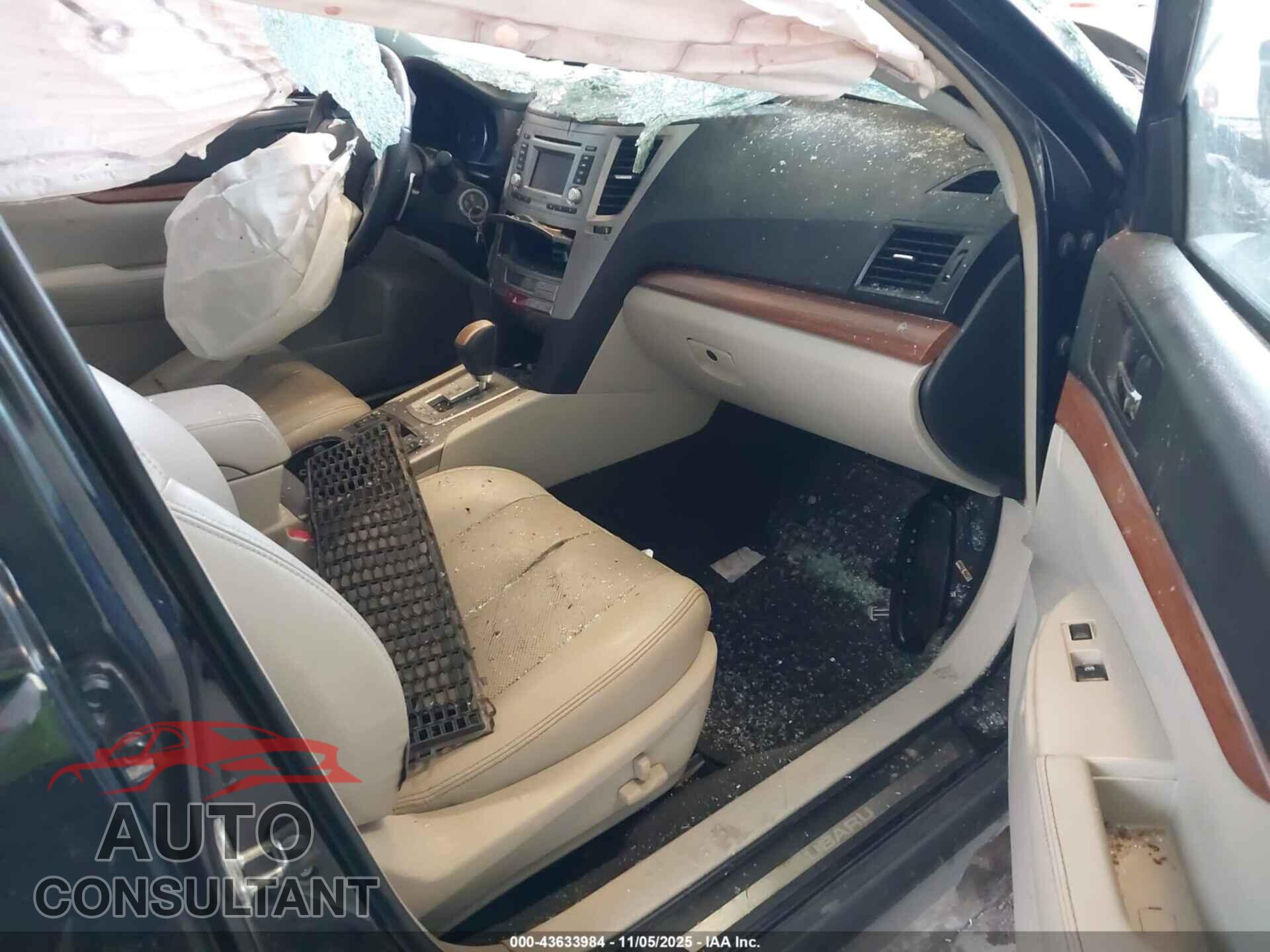 SUBARU OUTBACK 2013 - 4S4BRBKC0D3290841