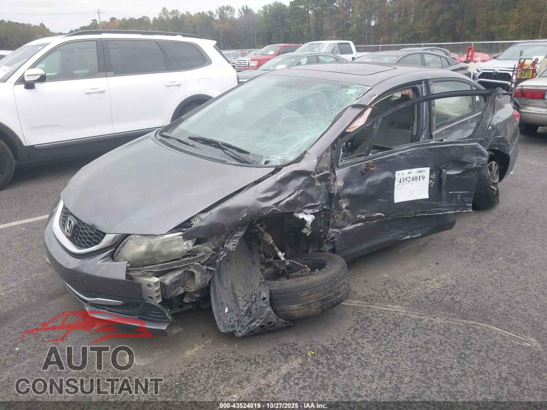 HONDA CIVIC 2015 - 19XFB2F81FE239909