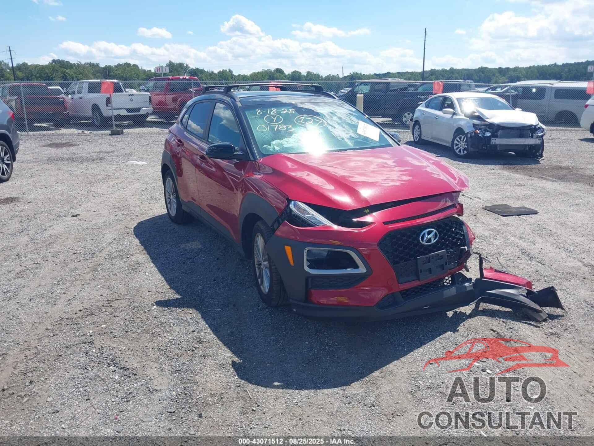 HYUNDAI KONA 2020 - KM8K22AA2LU552369
