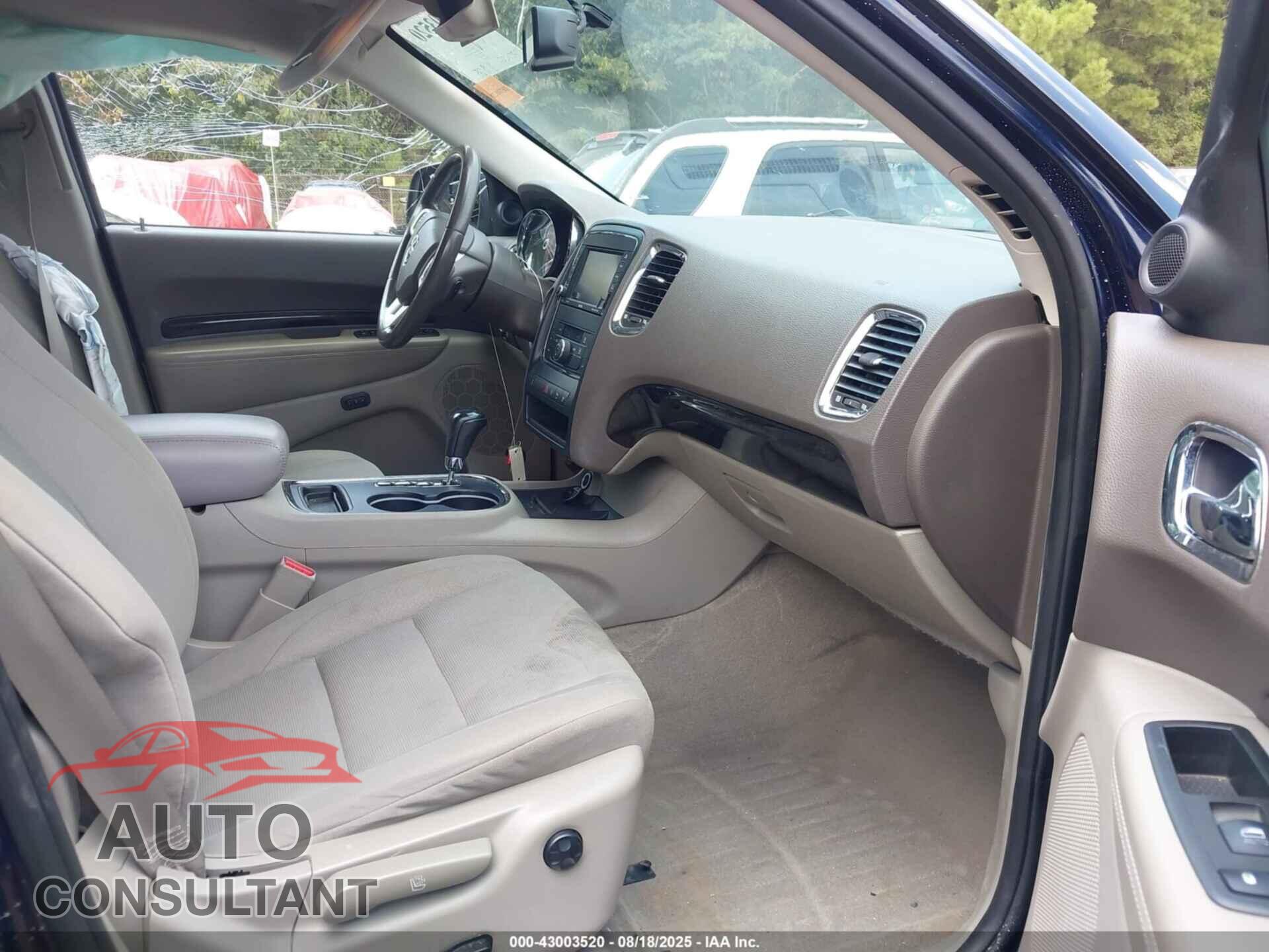 DODGE DURANGO 2012 - 1C4RDHDG0CC276909